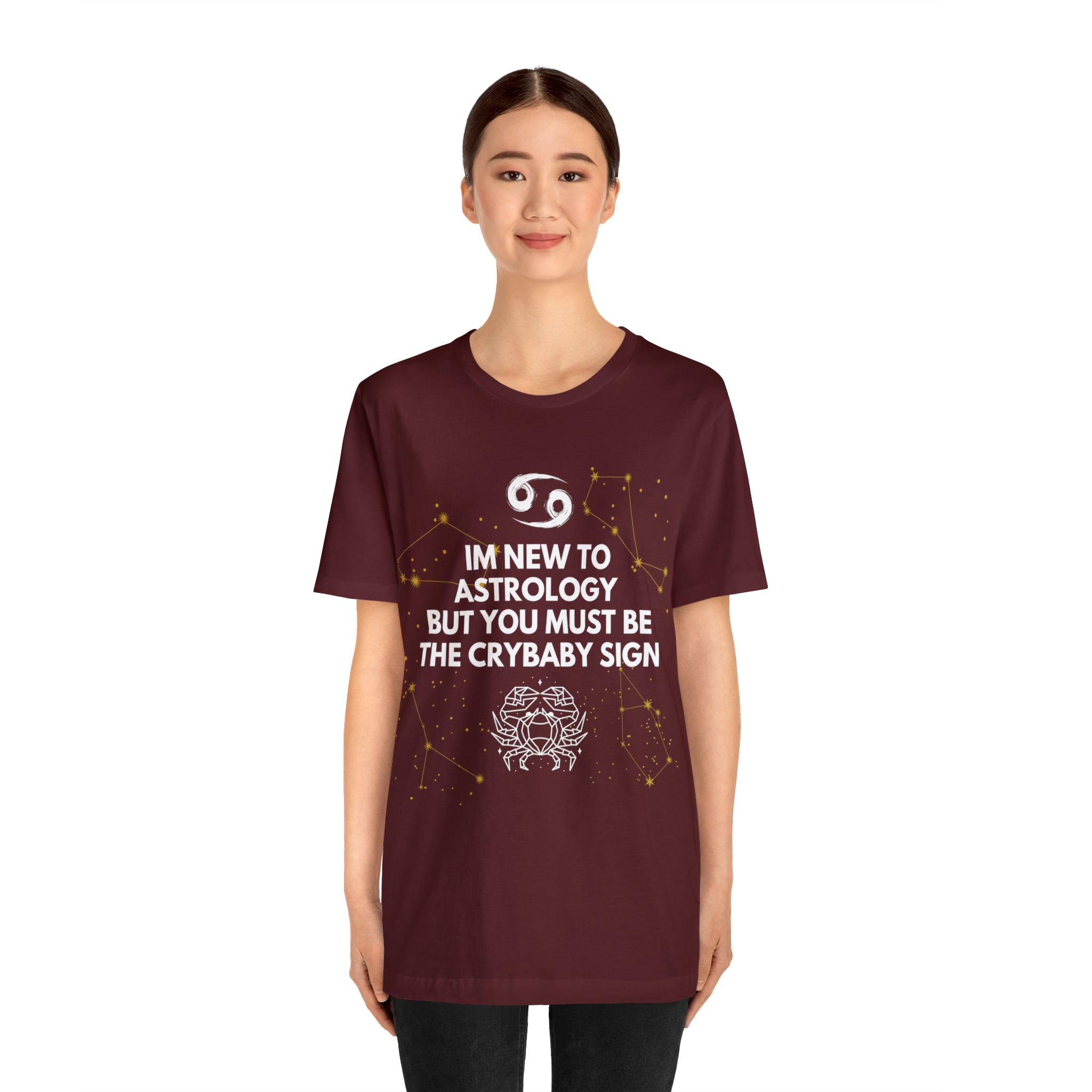 Cancer Zodiac Shirt | Funny Cancer Crybaby Statement T-Shirt
