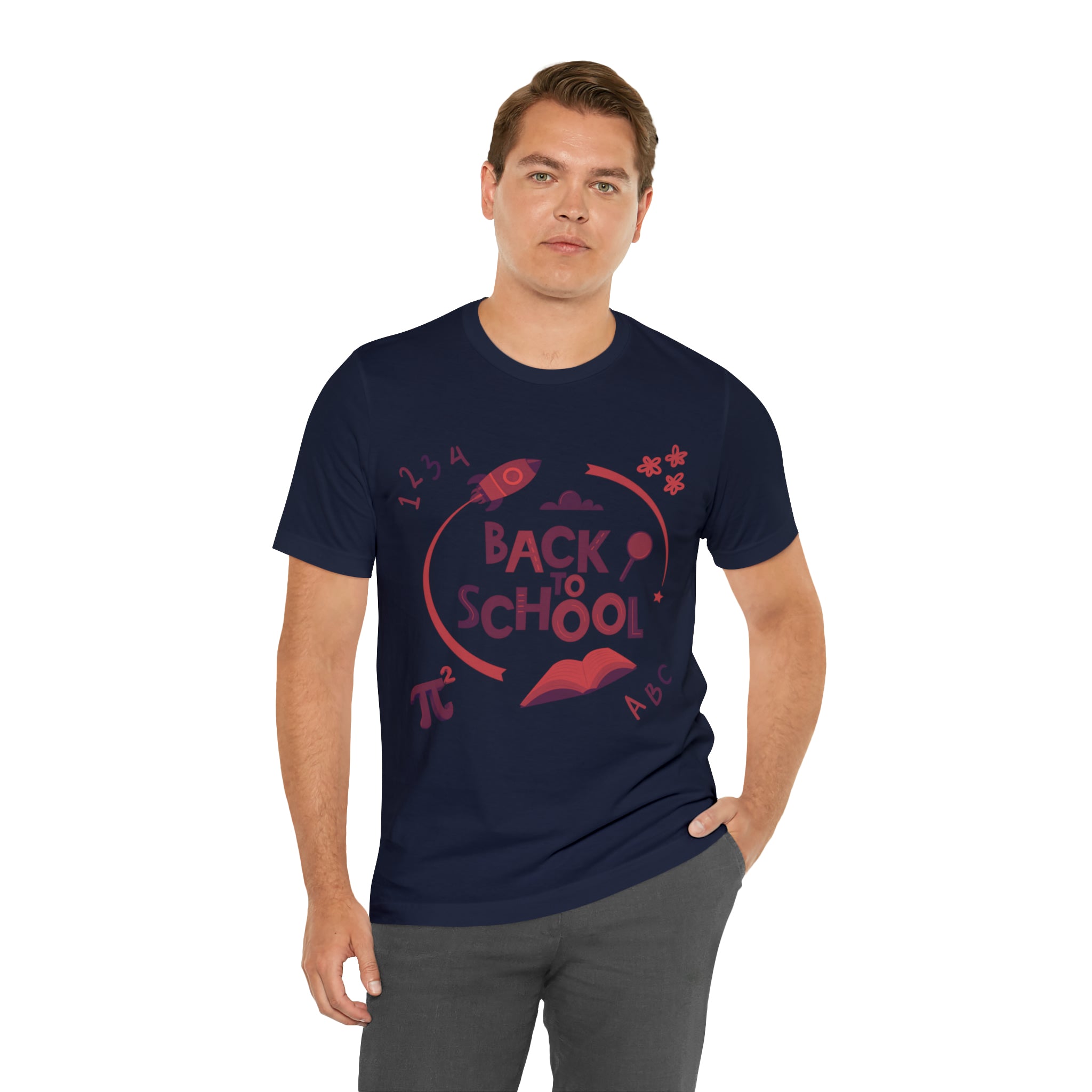 Back to School Subjects Shirt | Back to School Rocket Unisex T-Shirt