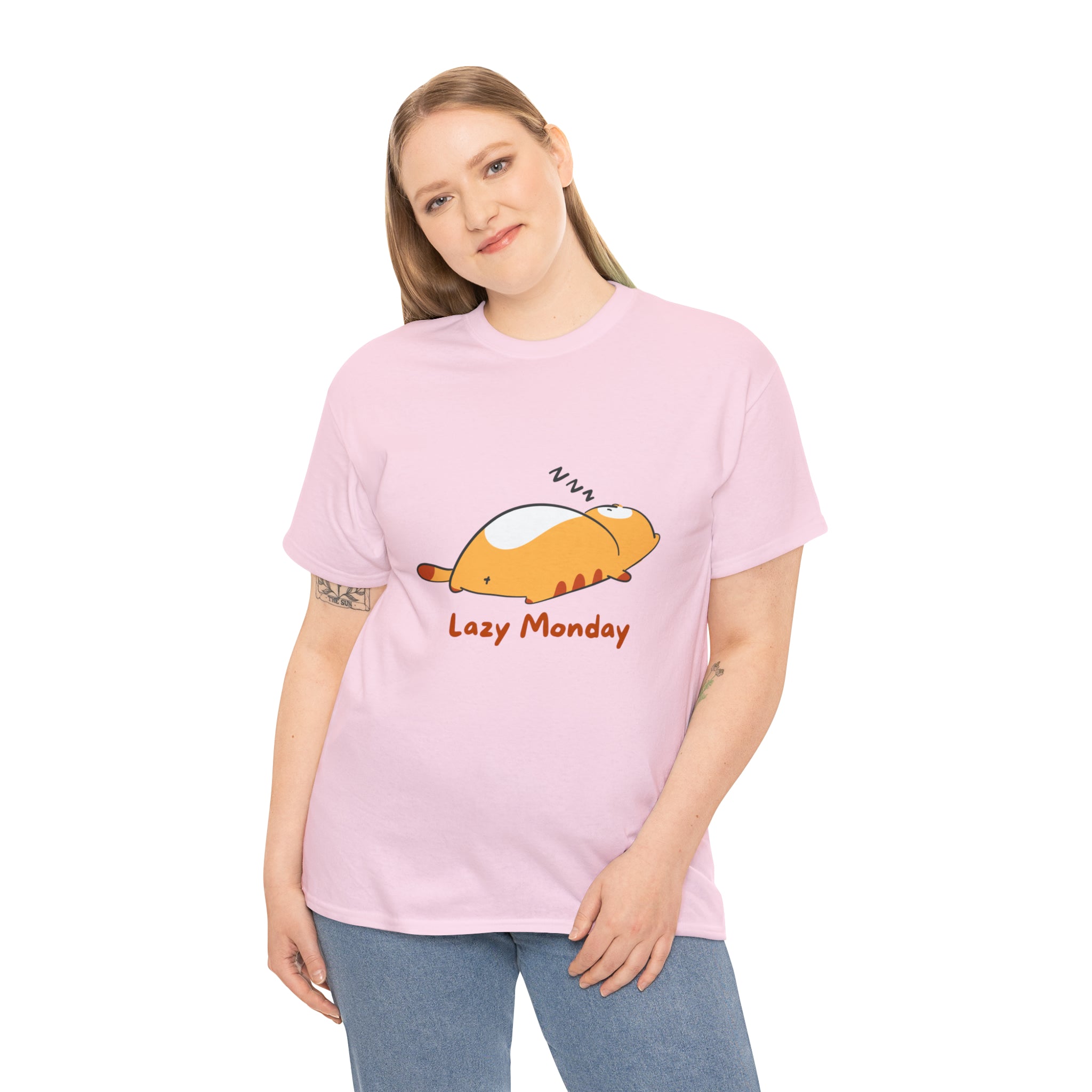 Lazy Monday Shirt | Cat Lover T-Shirt