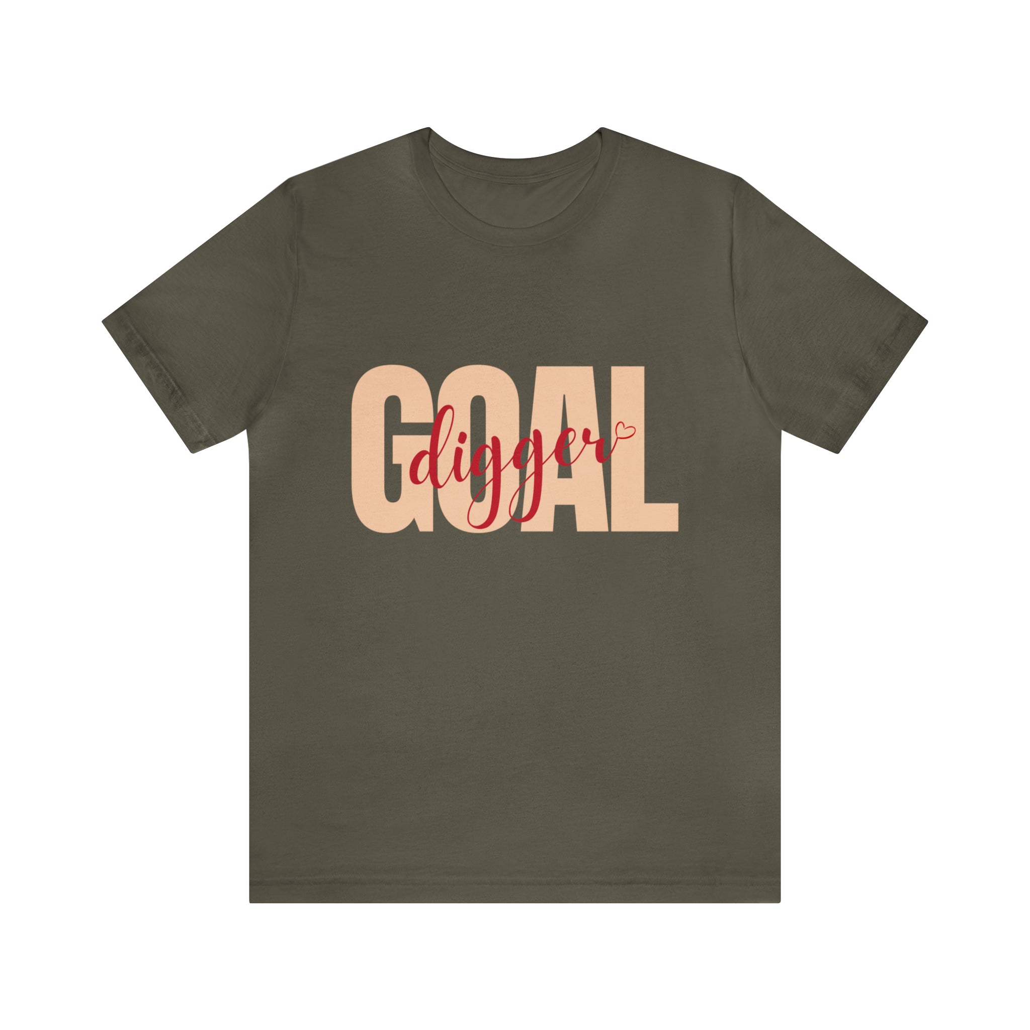 Goal Digger Shirt | Minimalist Statement Unisex T-Shirt