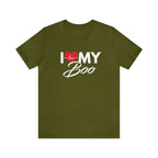 I Love My Boo Shirt | Couple Love T-Shirt, Pair Girlfriend Boyfriend Matching Shirt