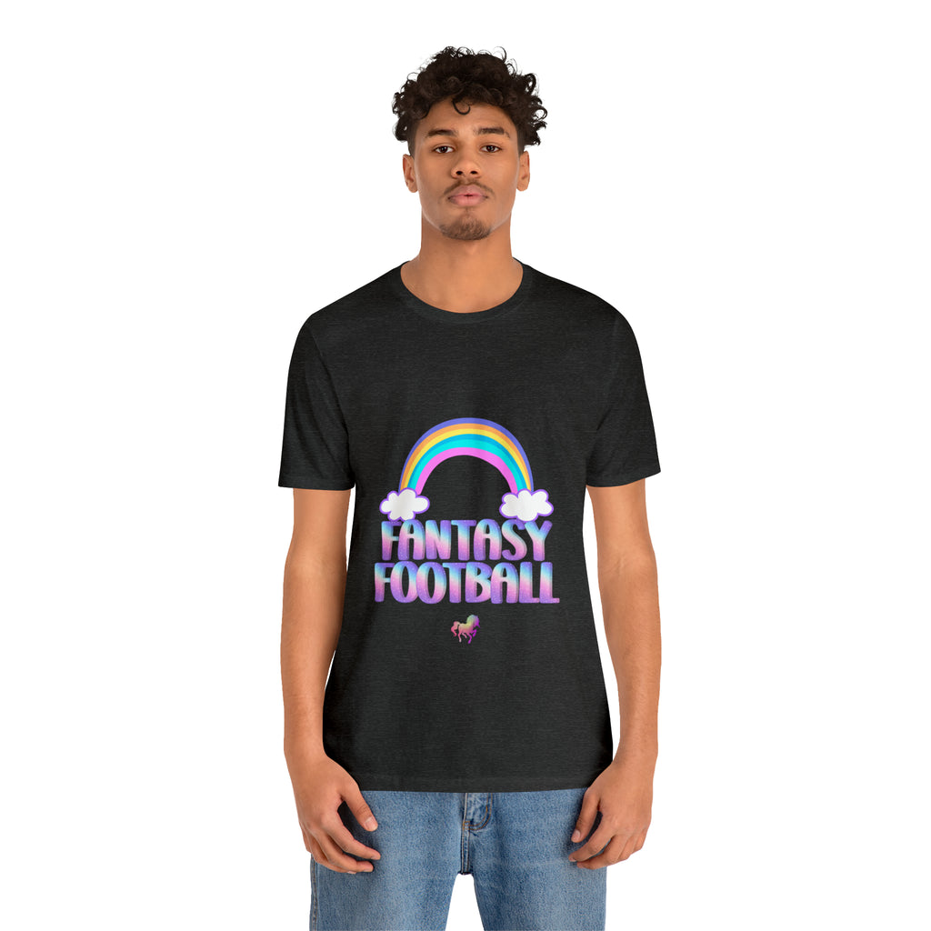 Cute Fantasy Football Shirt | Pink Cute Fantasy Football Unisex T-Shirt