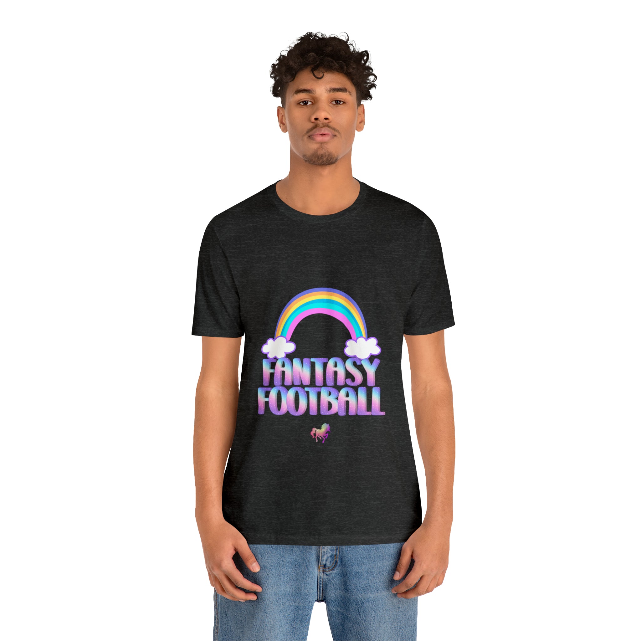 Cute Fantasy Football Shirt | Pink Cute Fantasy Football Unisex T-Shirt
