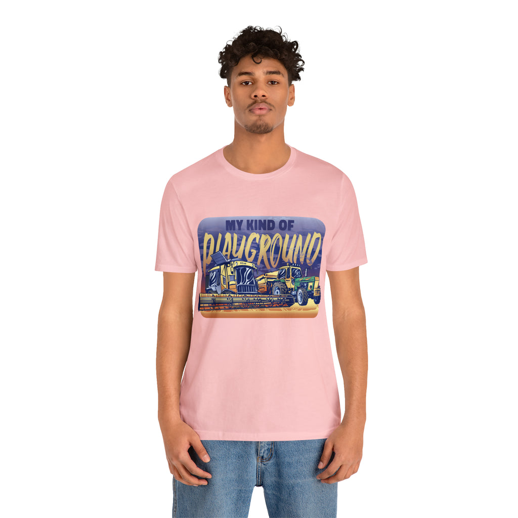 Tractor Farmer Playground Shirt | Tractor Enthusiast Unisex T-Shirt