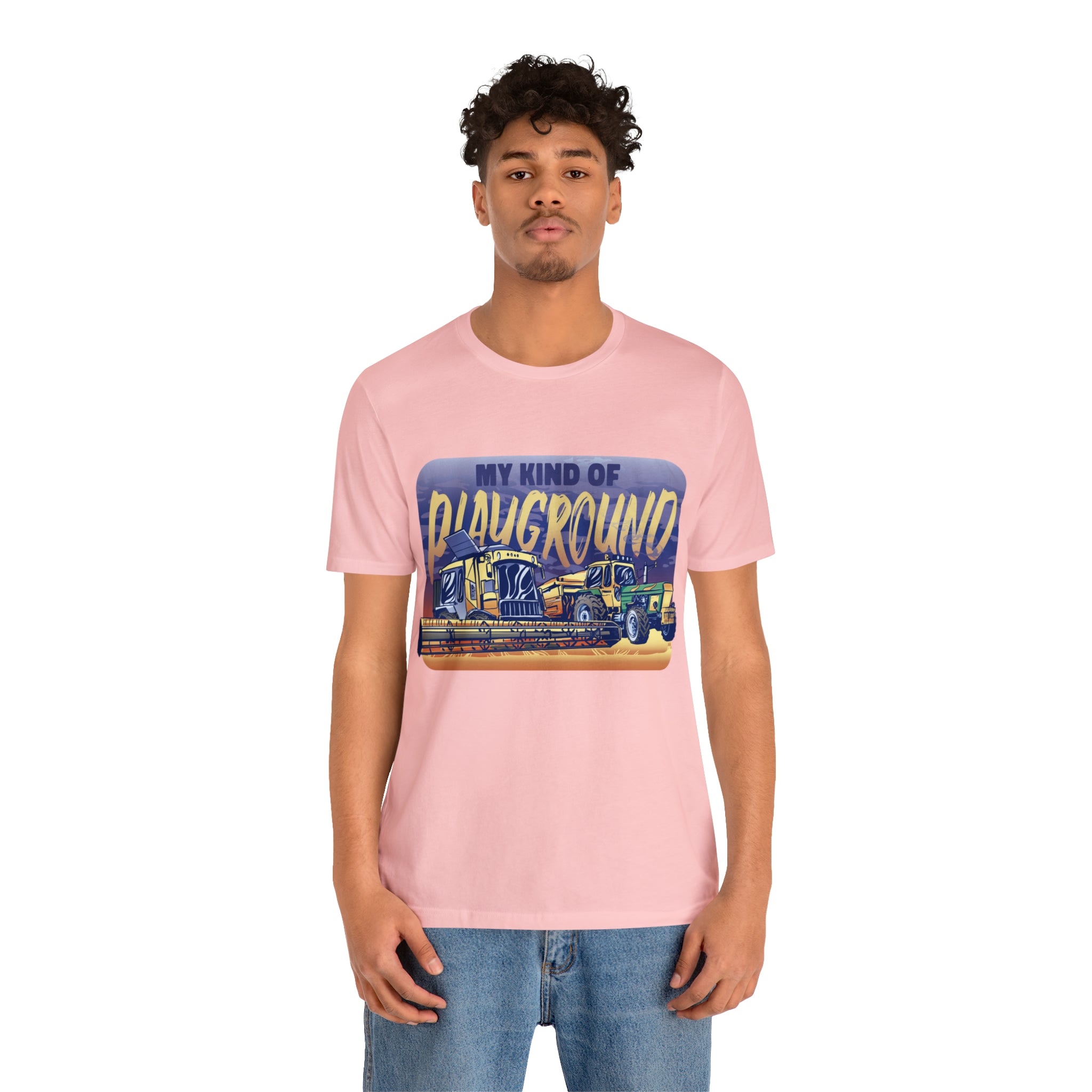 Tractor Farmer Playground Shirt | Tractor Enthusiast Unisex T-Shirt