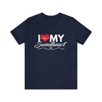 I Love My Sweetheart Shirt | Couple Love T-Shirt, Pair Girlfriend Boyfriend Matching Shirt