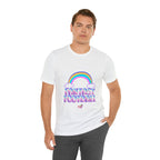 Cute Fantasy Football Shirt | Pink Cute Fantasy Football Unisex T-Shirt