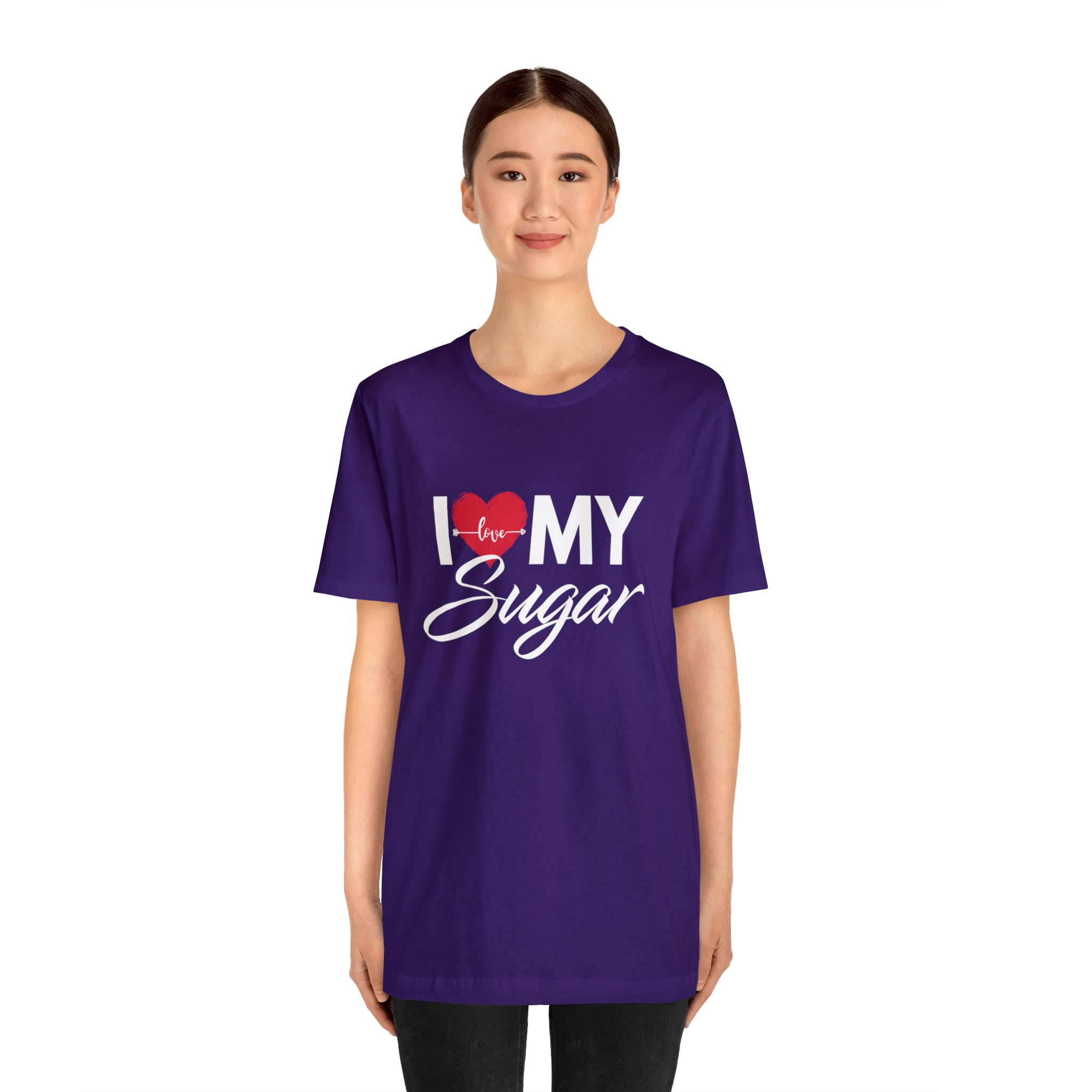 I Love My Sugar Shirt | Couple Love T-Shirt, Pair Girlfriend Boyfriend Matching Shirt