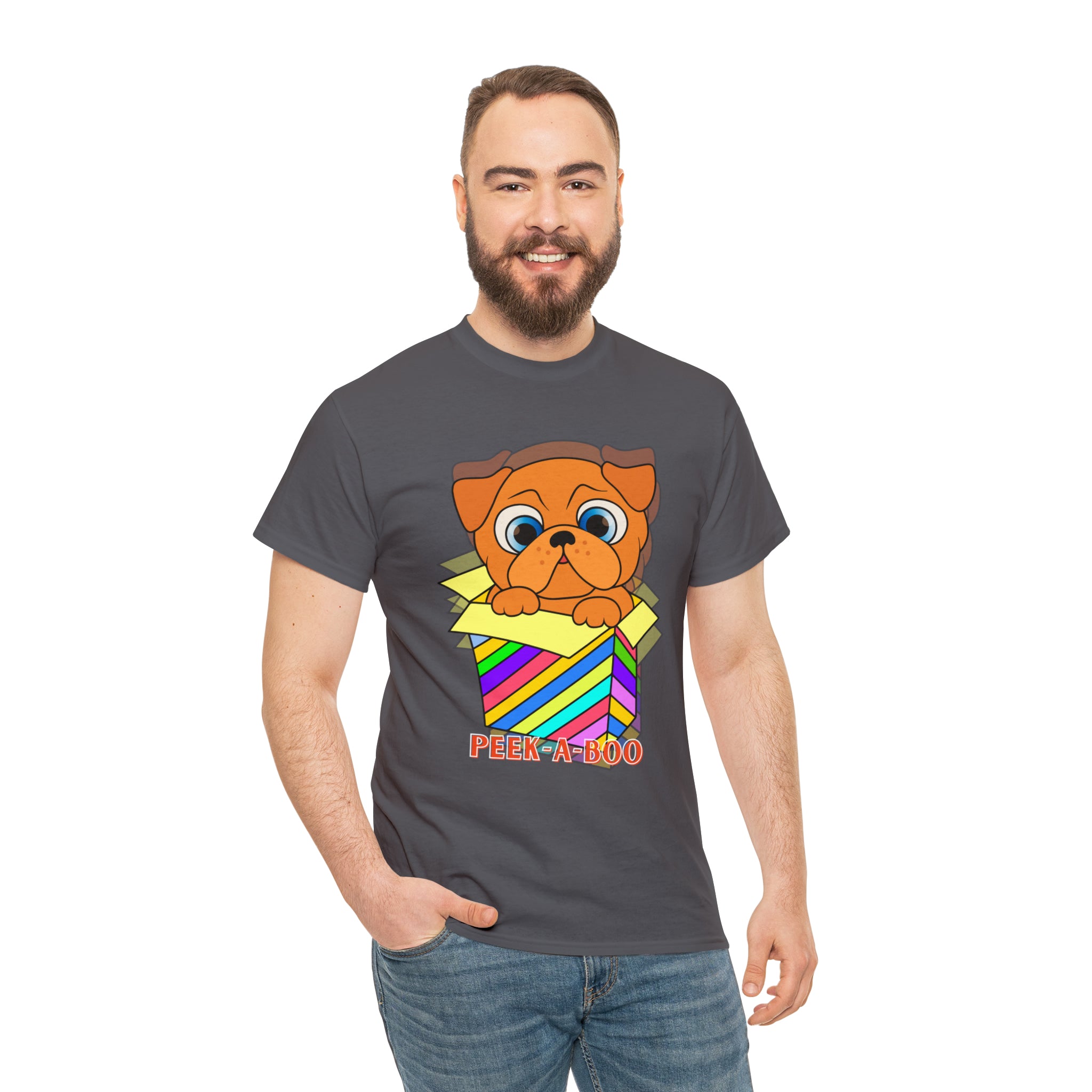 Peekaboo Shirt | Dog Lover Unisex T-Shirt