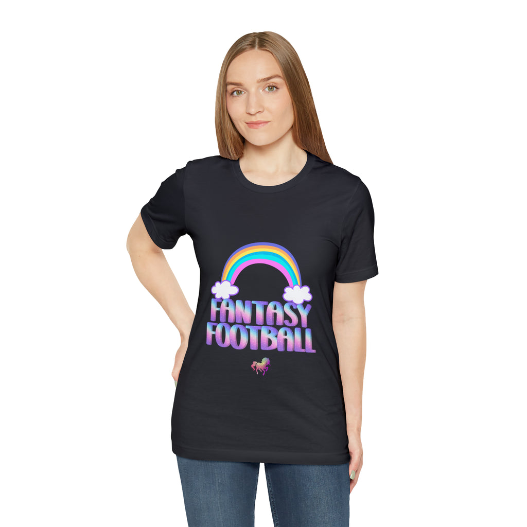 Cute Fantasy Football Shirt | Pink Cute Fantasy Football Unisex T-Shirt
