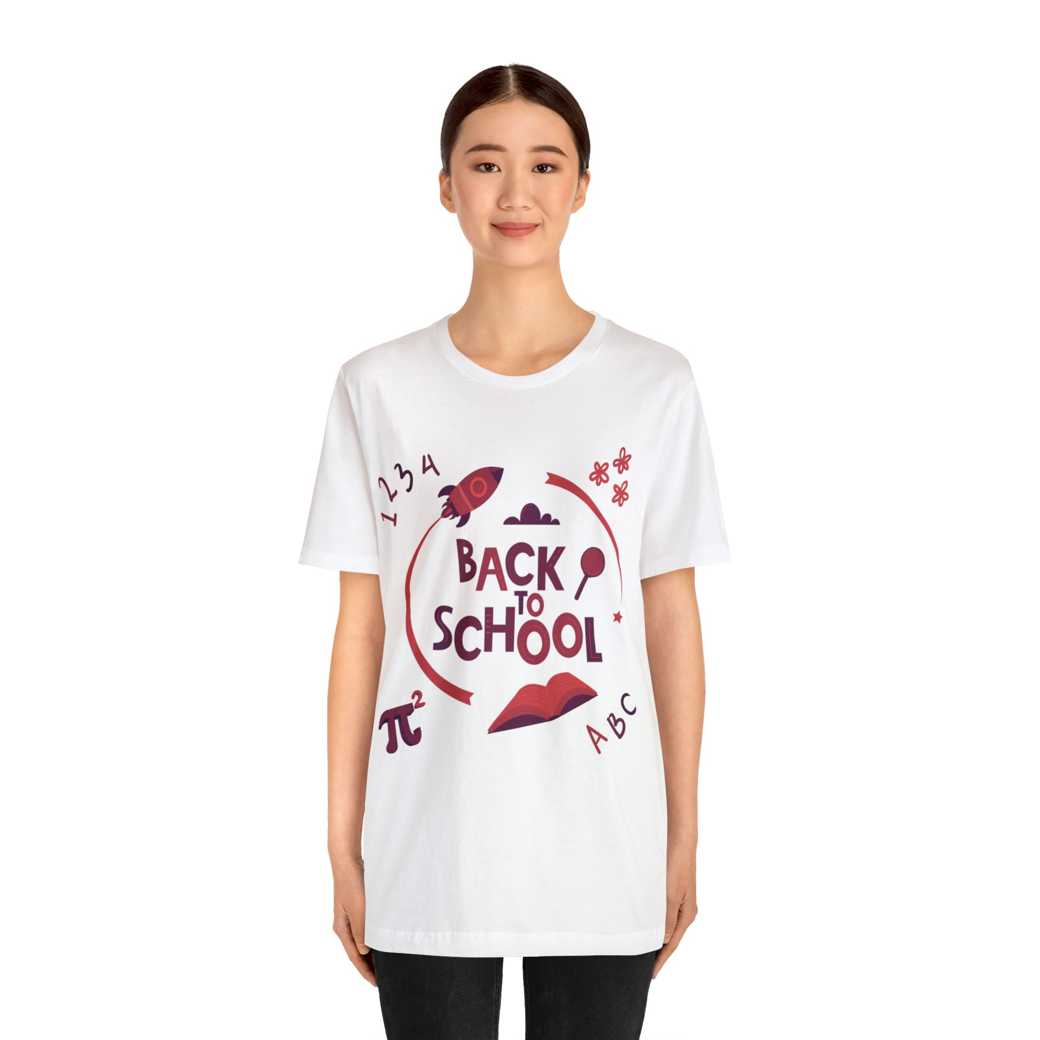 Back to School Subjects Shirt | Back to School Rocket Unisex T-Shirt