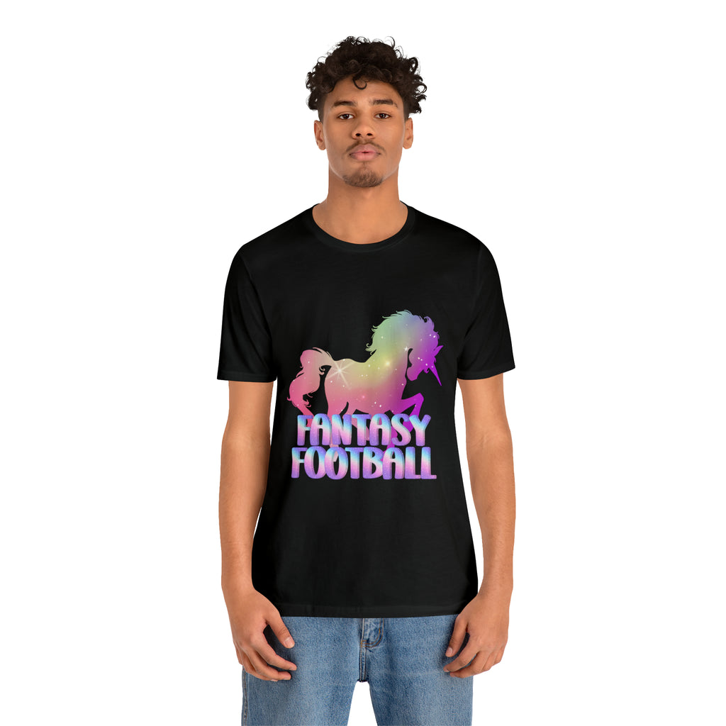 Fantasy Football Pink Shirt | Unicorn Fantasy Football Unisex T-Shirt