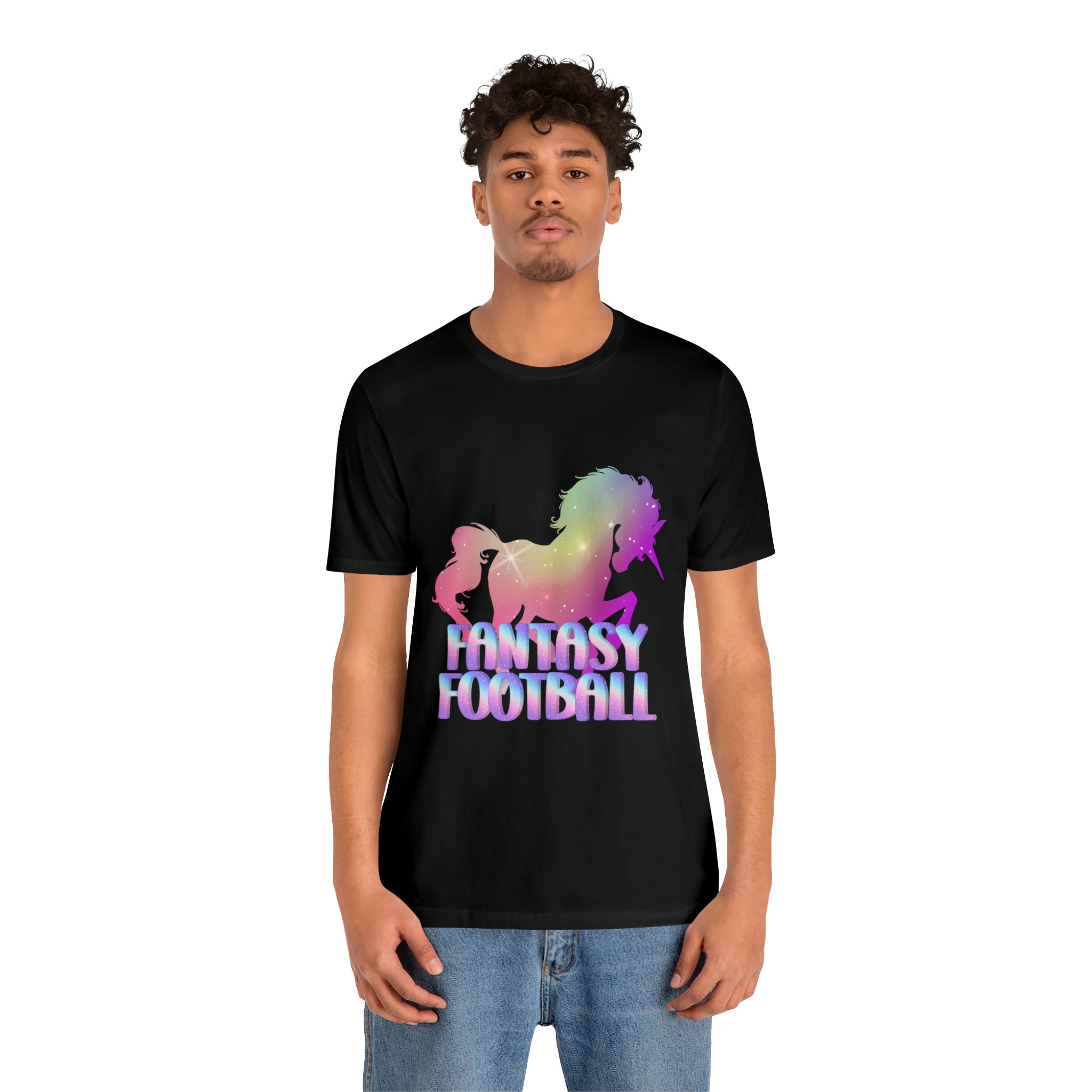 Fantasy Football Pink Shirt | Unicorn Fantasy Football Unisex T-Shirt