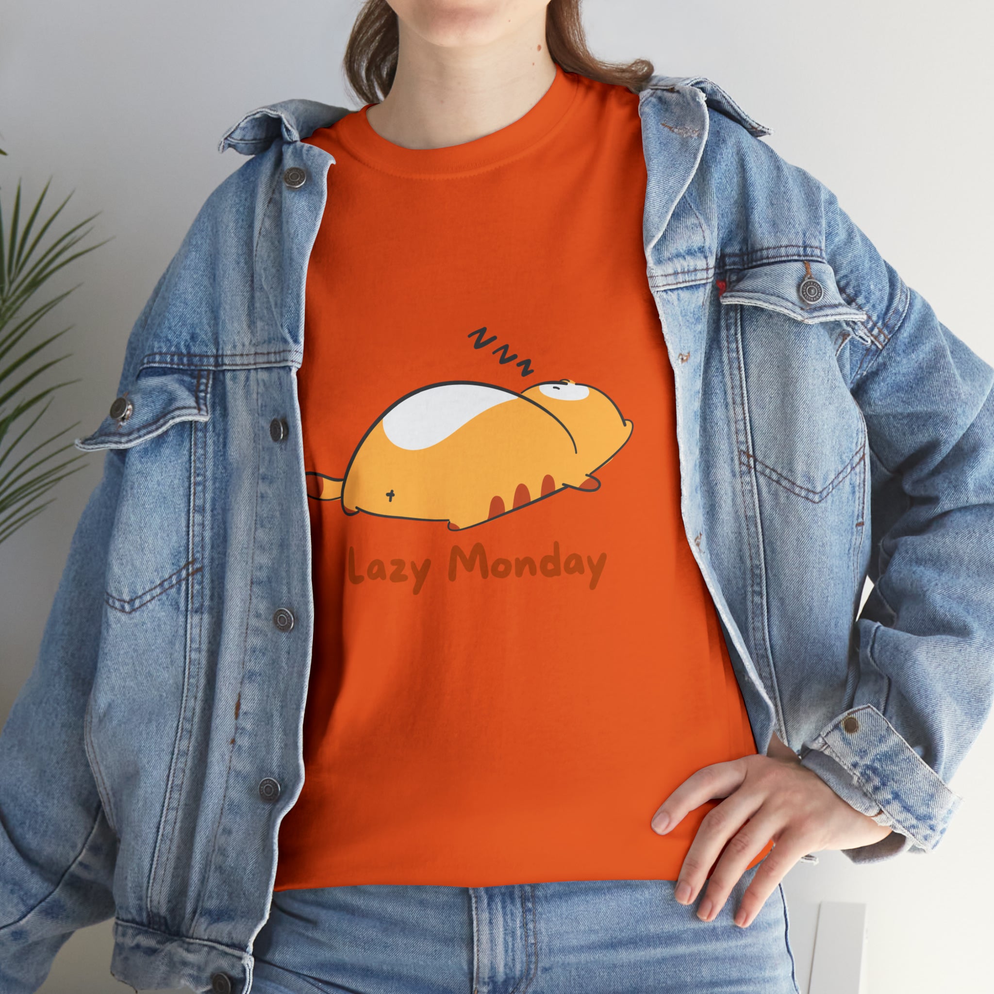 Lazy Monday Shirt | Cat Lover T-Shirt