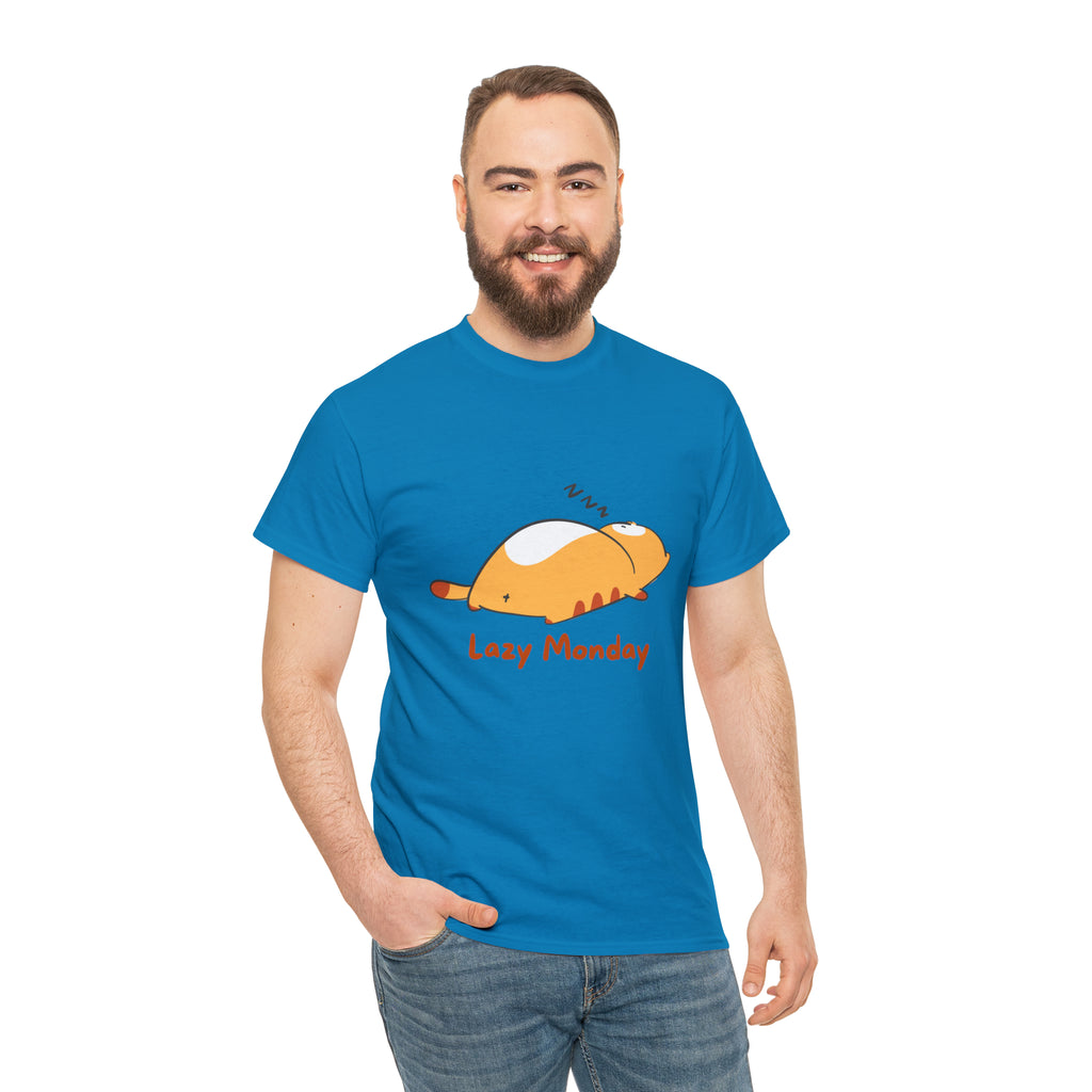 Lazy Monday Shirt | Cat Lover T-Shirt