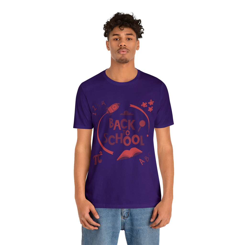 Back to School Subjects Shirt | Back to School Rocket Unisex T-Shirt