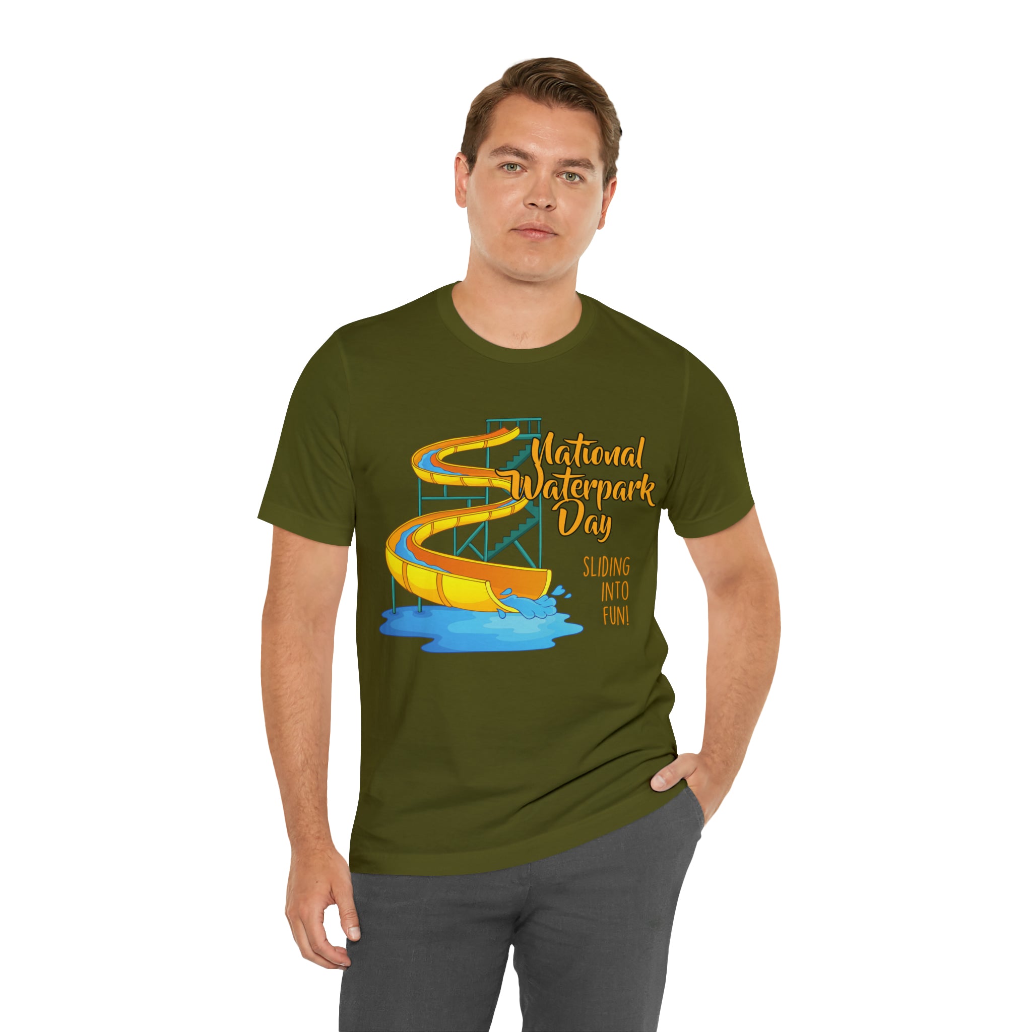 National Waterpark Day Shirt | Waterpark Slide Unisex T-Shirt
