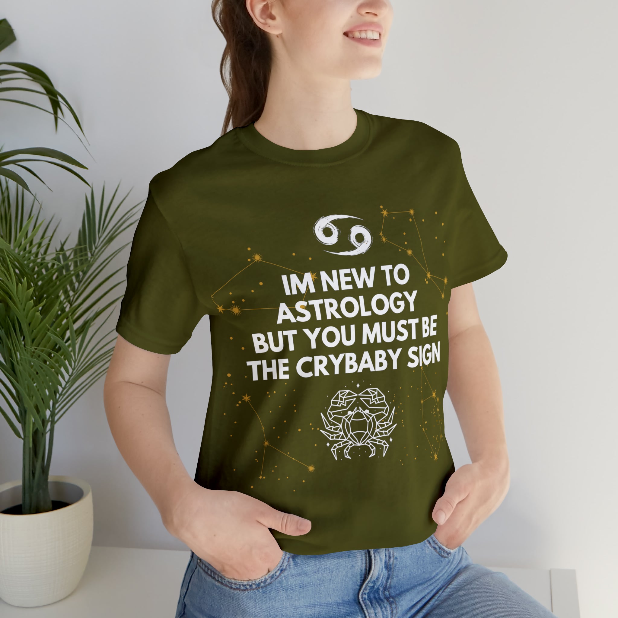 Cancer Zodiac Shirt | Funny Cancer Crybaby Statement T-Shirt