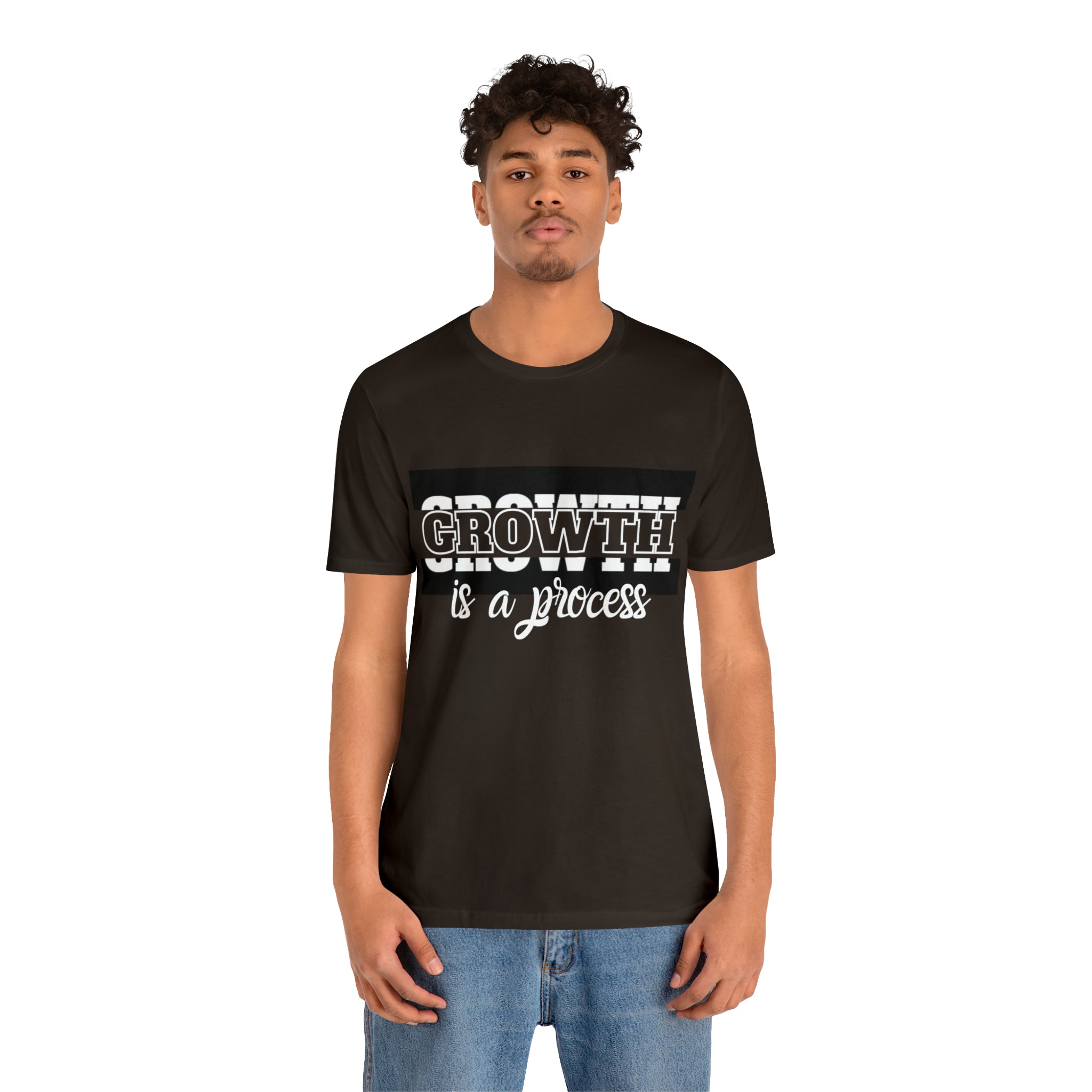 Growth Is A Process Shirt | Trendy Statement Unisex Tee