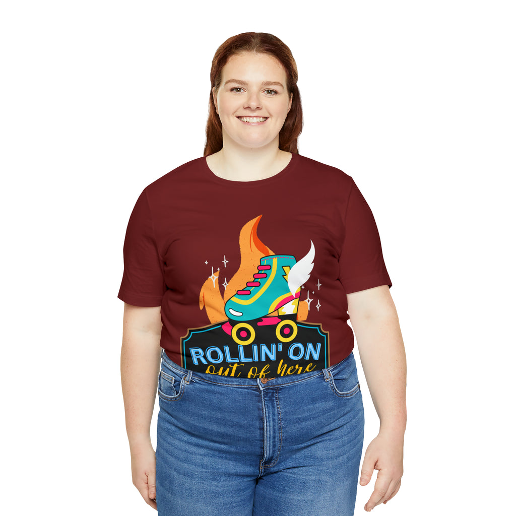 Rollin' On Shirt | Roller Skating Lover Unisex Tee
