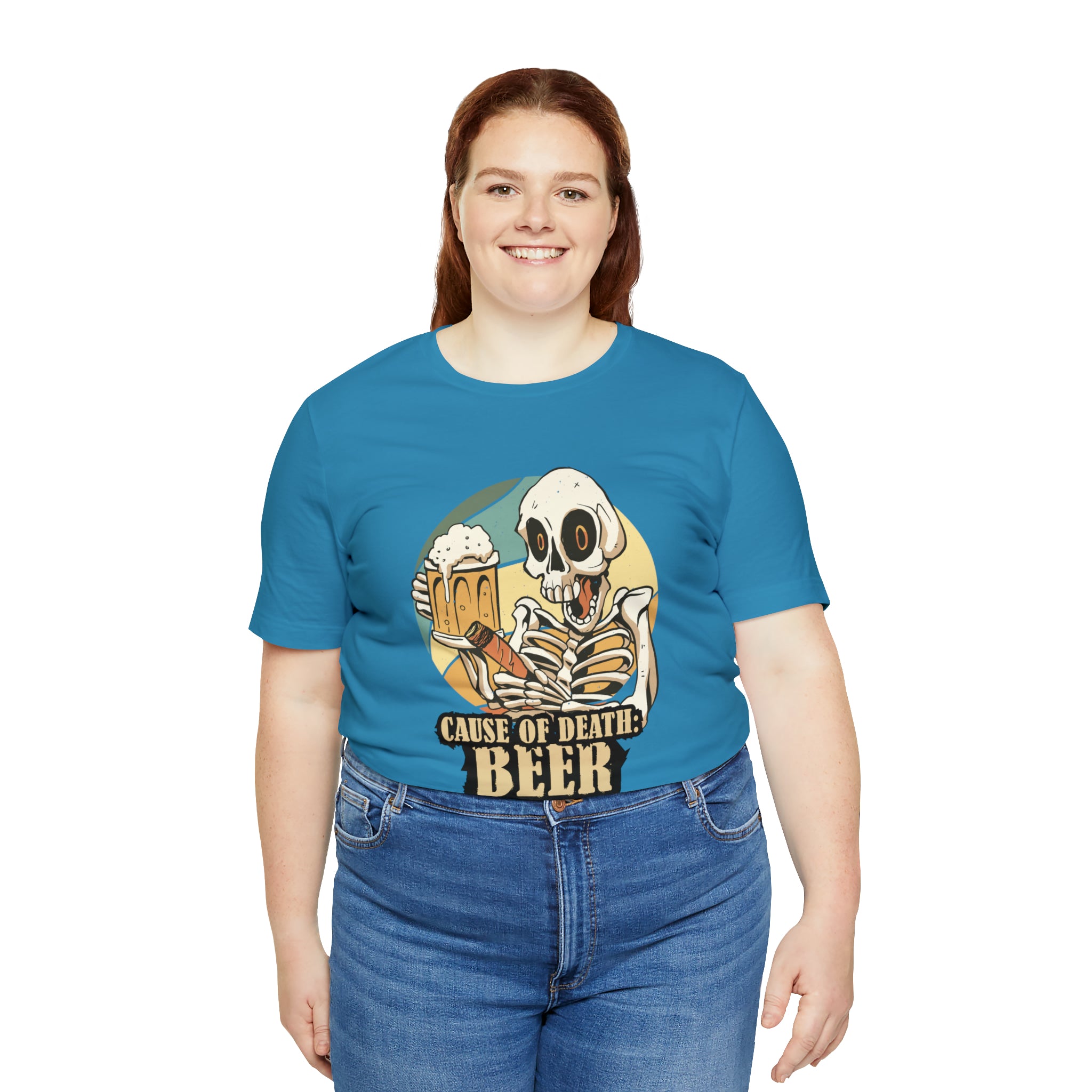 Beer Cause of Death Shirt | Drink Beer Unisex T-Shirt