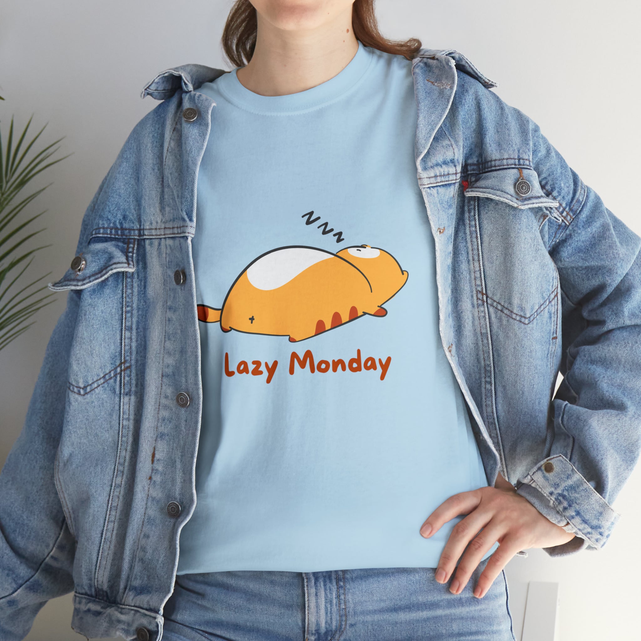 Lazy Monday Shirt | Cat Lover T-Shirt