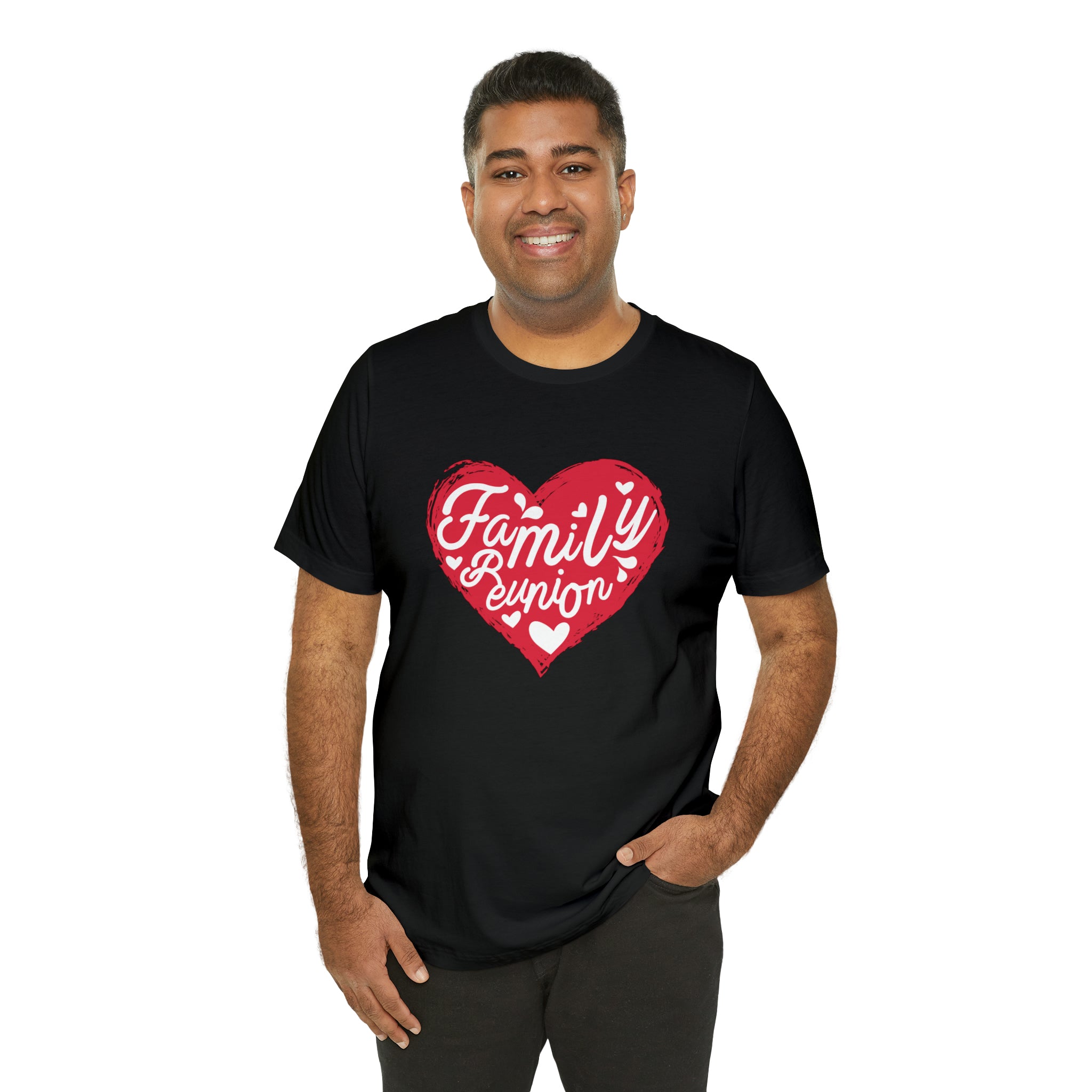Family Reunion Heart Shirt | Family Love Unisex T-Shirt