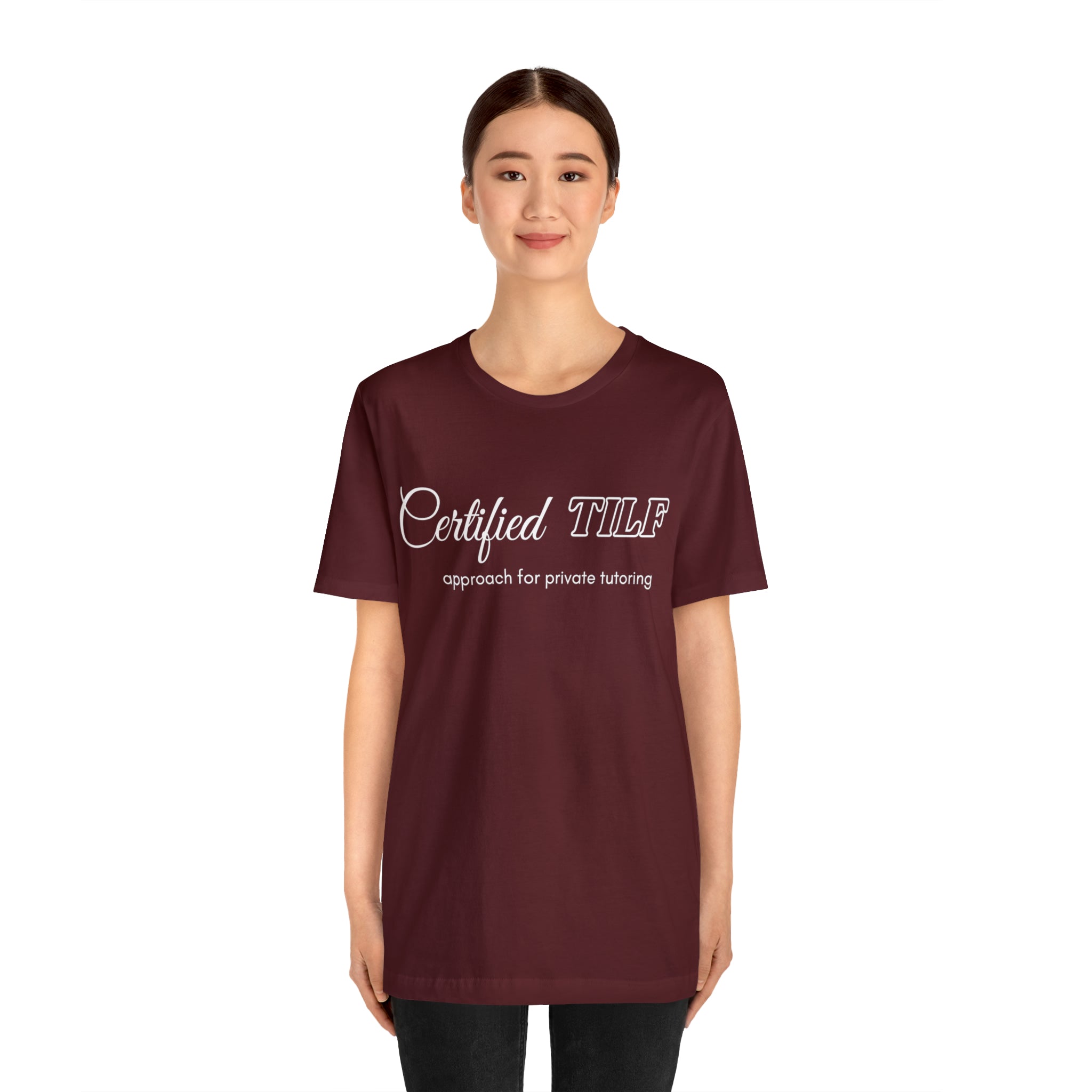 Certified TILF Shirt | Funny Private Tutoring TILF Unisex T-Shirt