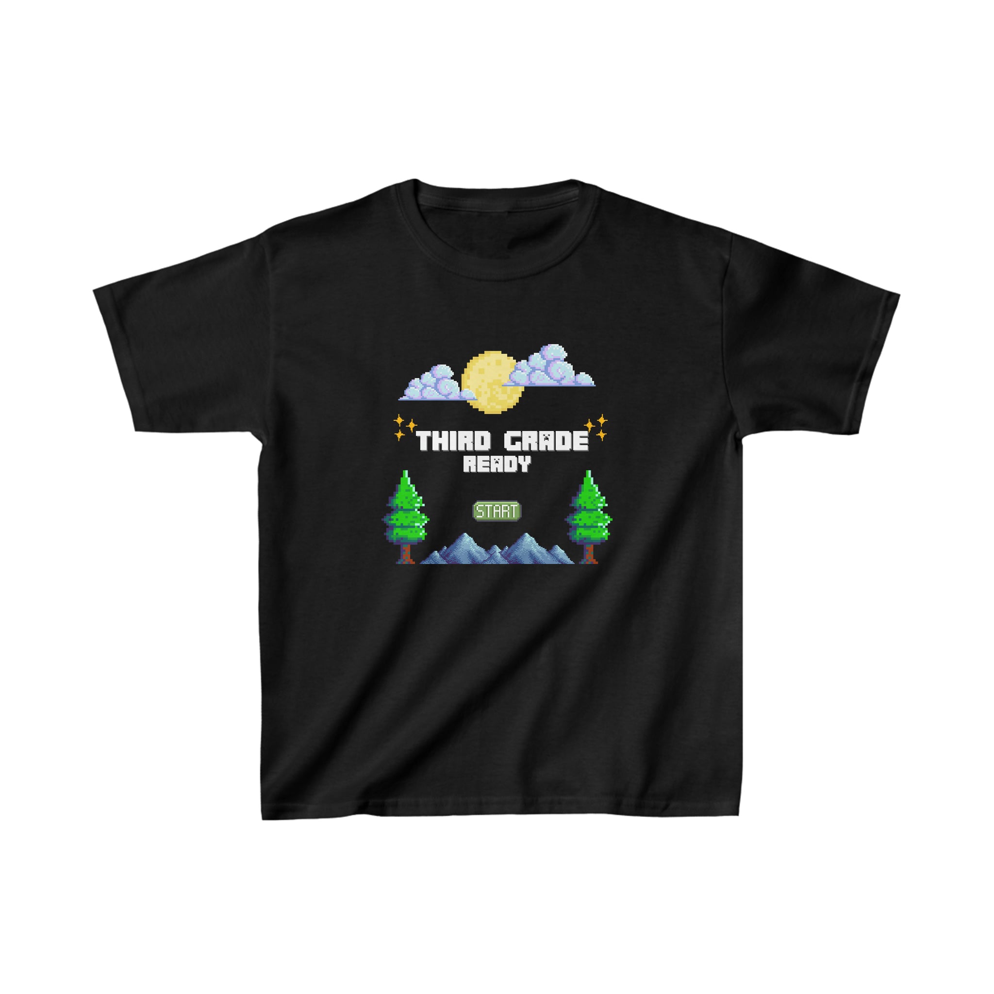 Third Grade Ready Pixel Shirt | Minecraft Kids Heavy Cotton™ Tee