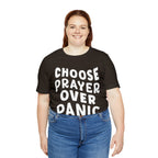Prayer Over Panic Unisex Shirt | Religious Shirt for Prayers
