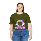 Cute Fantasy Football Shirt | Pink Cute Fantasy Football Unisex T-Shirt