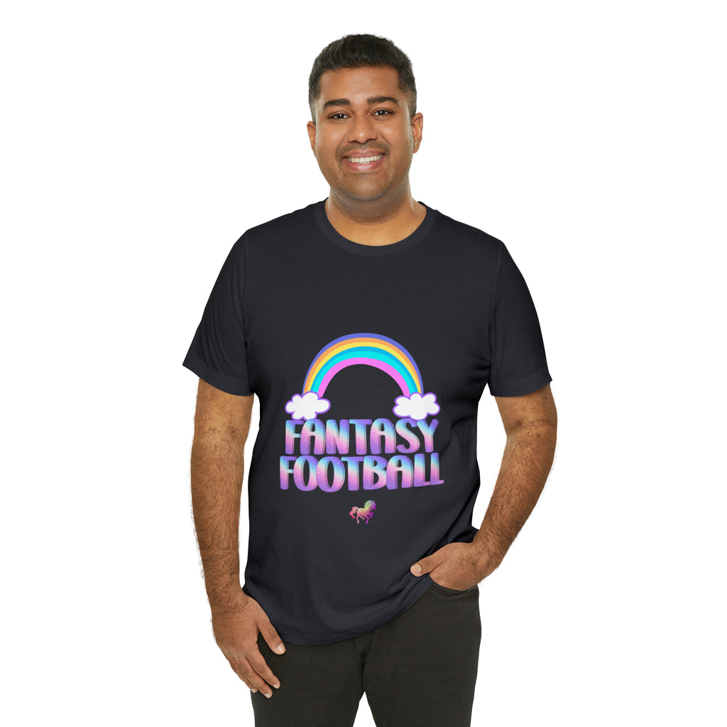 Cute Fantasy Football Shirt | Pink Cute Fantasy Football Unisex T-Shirt