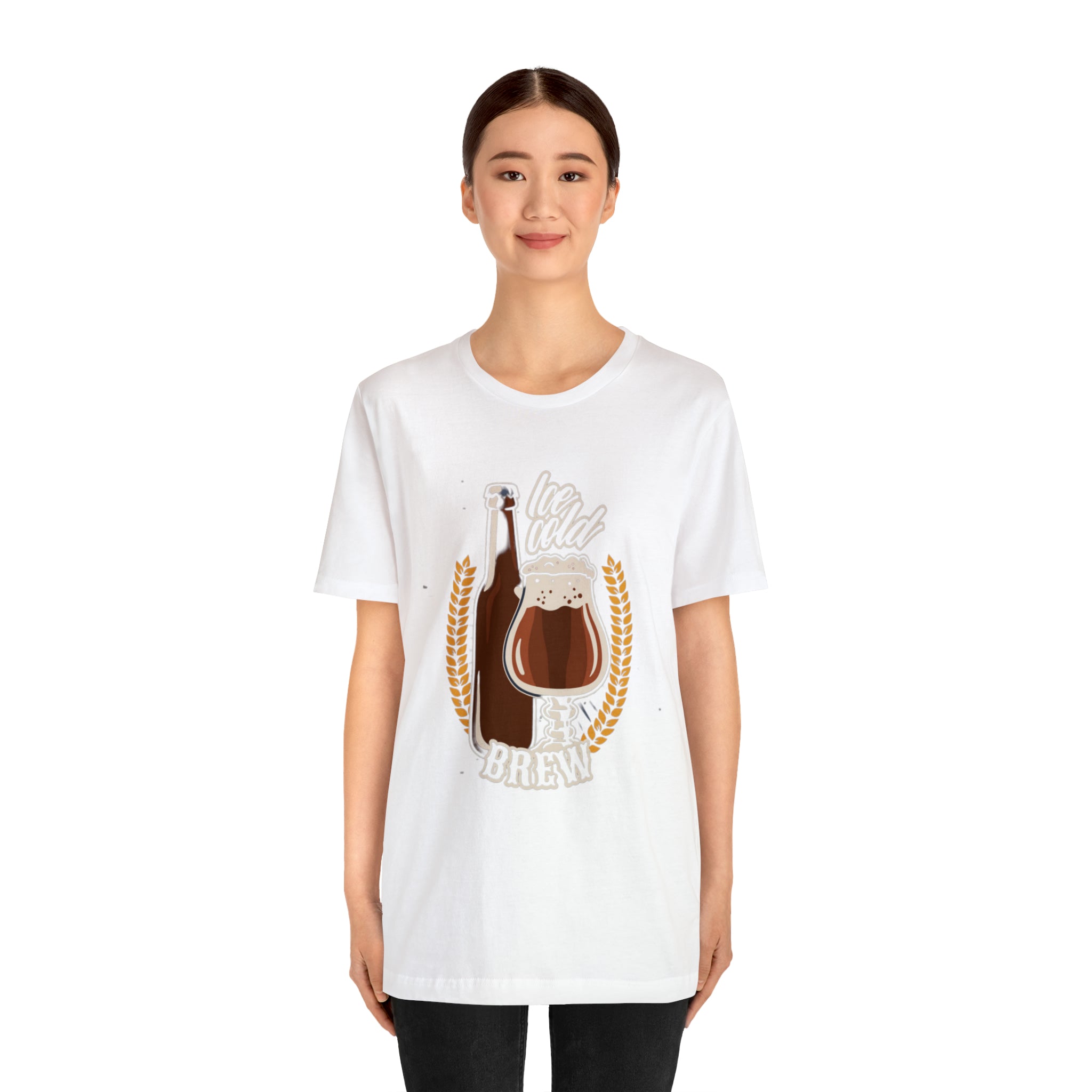 Ice Cold Brew Beer Shirt | Drink Beer Unisex T-Shirt