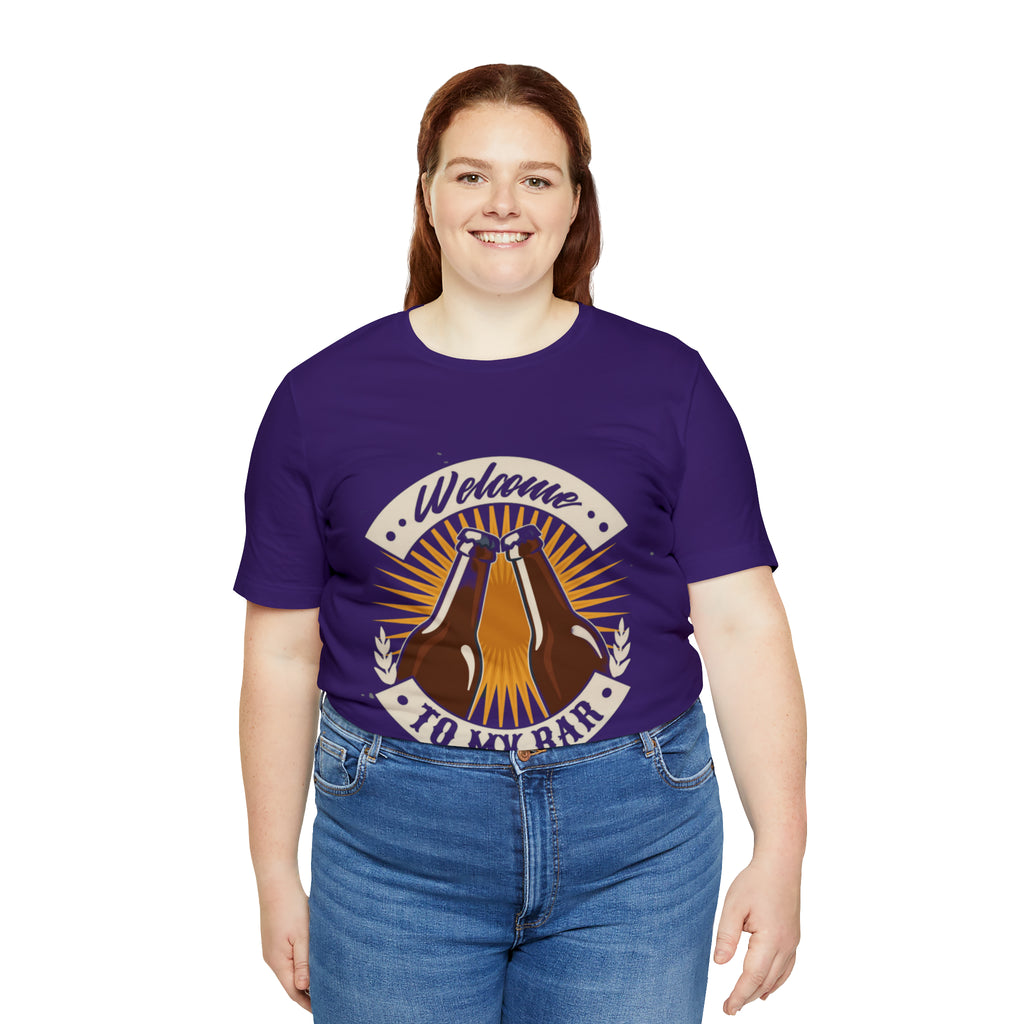 Welcome to my Bar Beer Shirt | Drink Beer Unisex T-Shirt