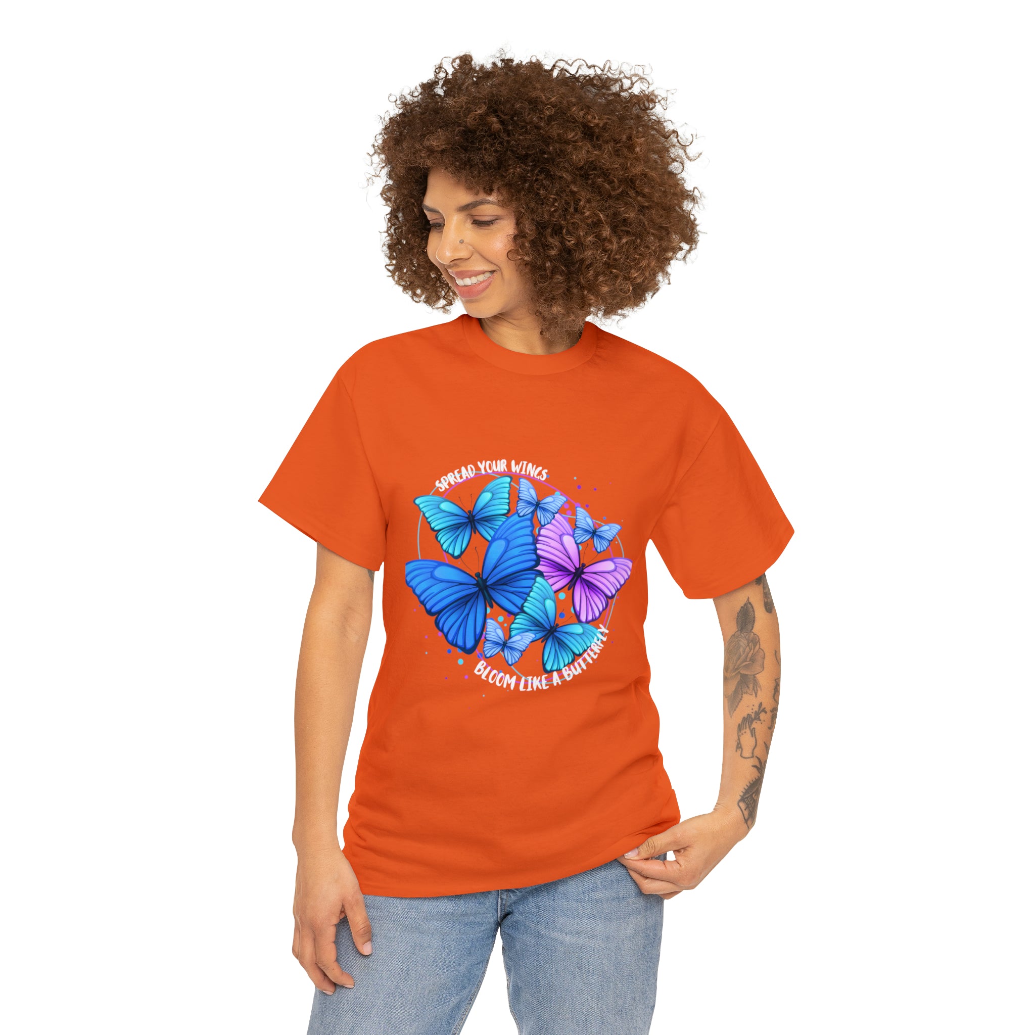 Spread Your Wings Bloom Like A Butterfly | Metamorphosis in Motion Tee