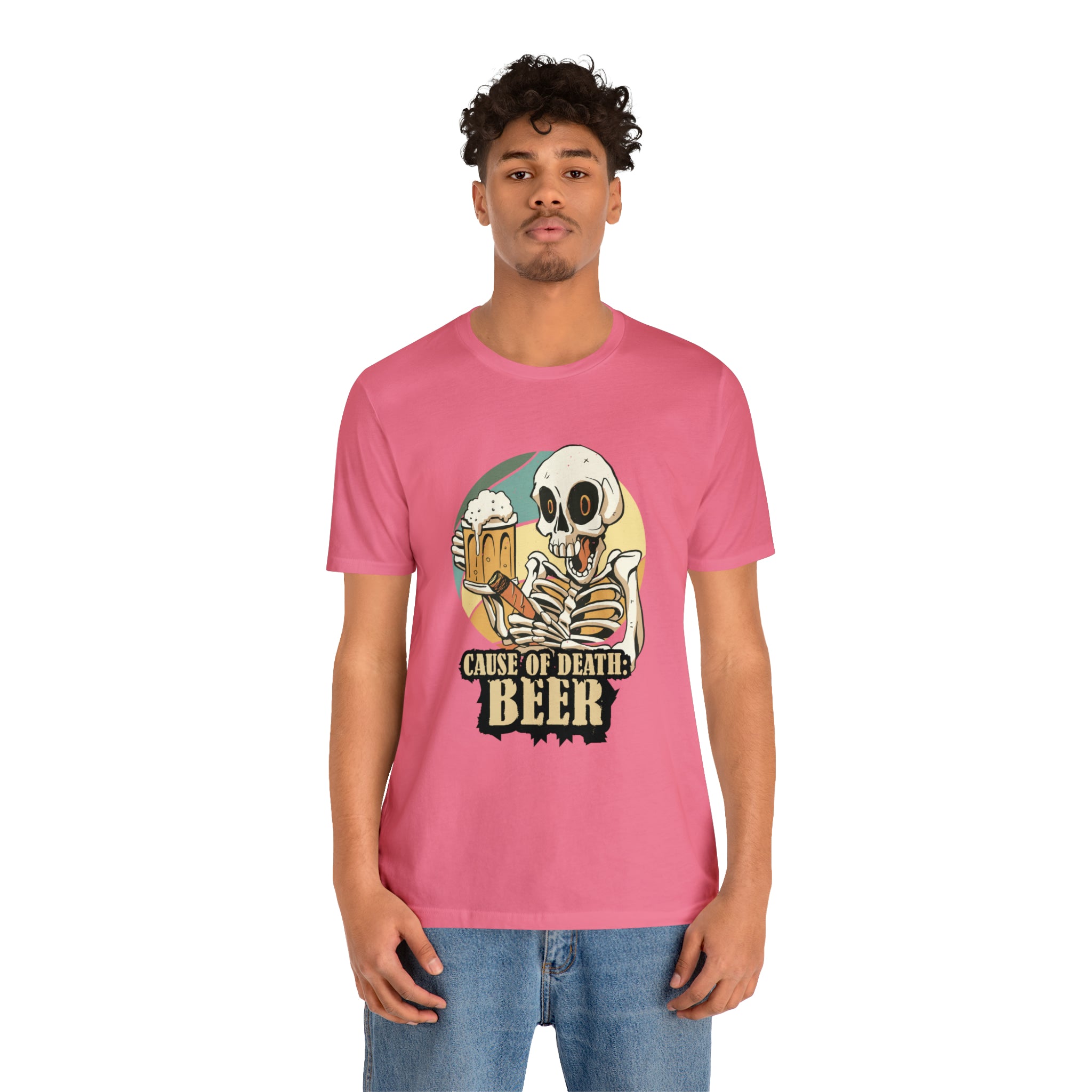 Beer Cause of Death Shirt | Drink Beer Unisex T-Shirt