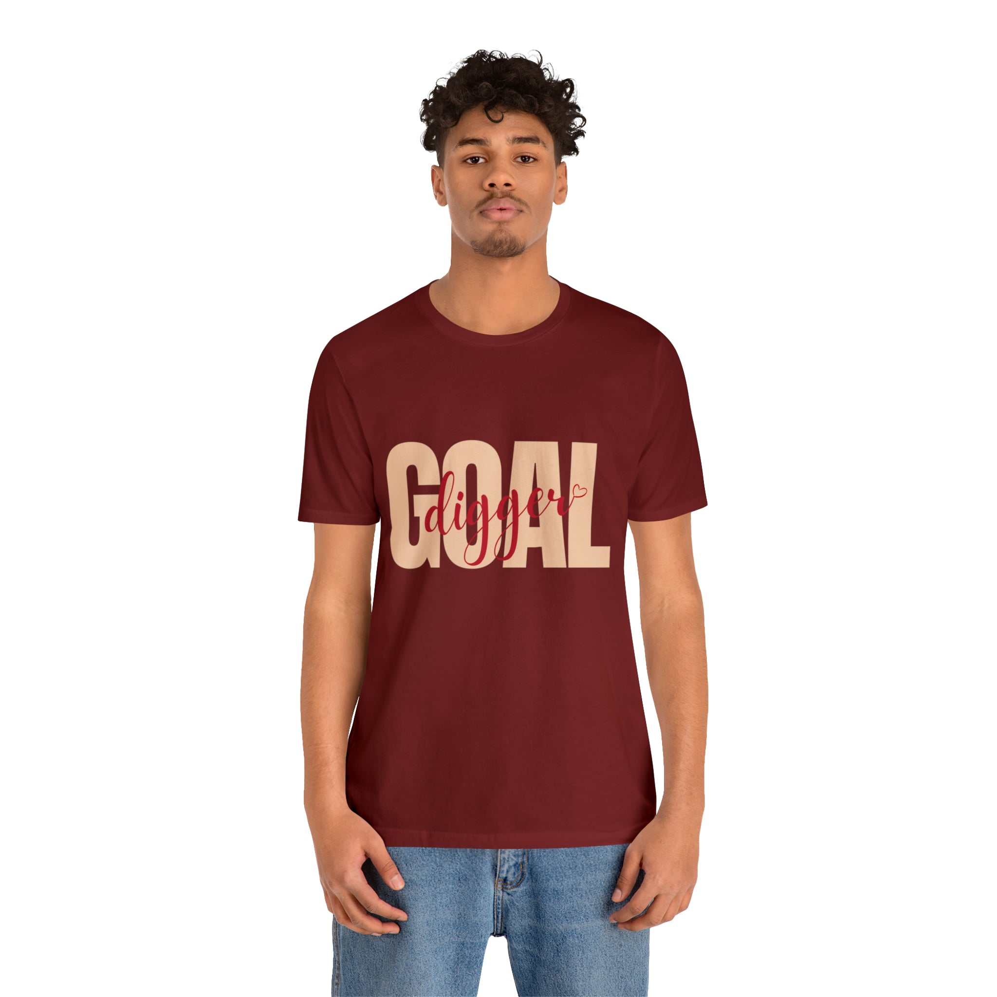 Goal Digger Shirt | Minimalist Statement Unisex T-Shirt