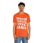 Prayer Over Panic Unisex Shirt | Religious Shirt for Prayers