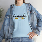 Obsessively Grateful Shirt | Minimalist Unisex T-Shirt