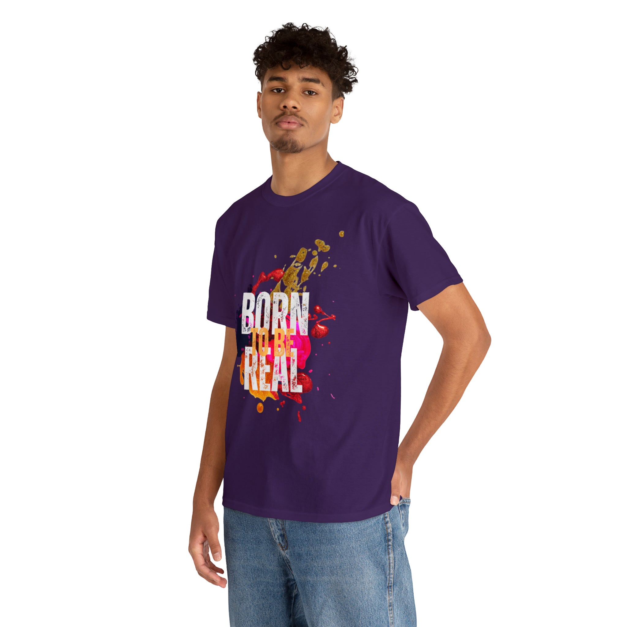 Born To Be Real  | Genuine Spirit Unisex Statement Tee