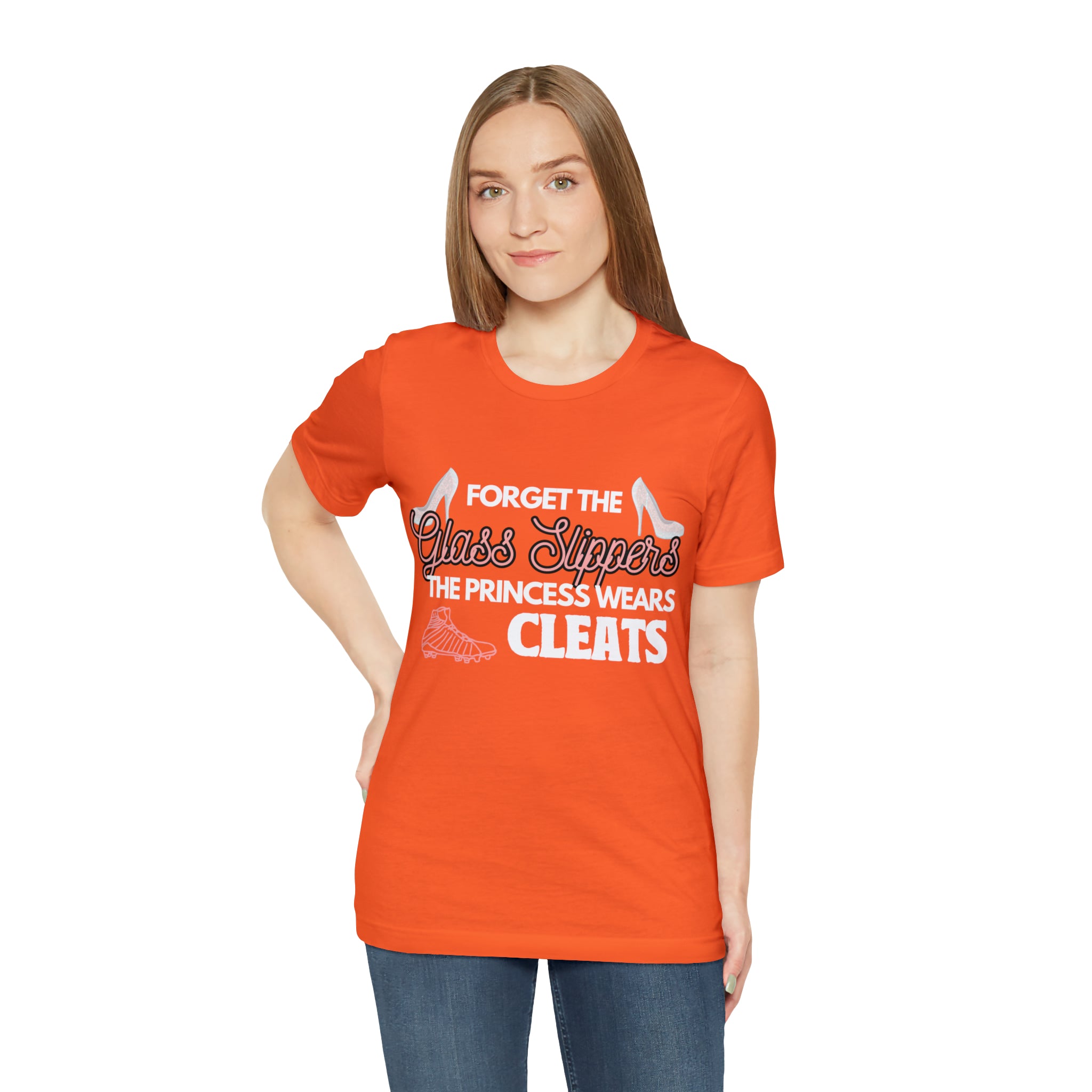 Soccer Princess Wears Cleats Shirt | Soccer Girl Women T-Shirt