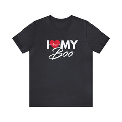 I Love My Boo Shirt | Couple Love T-Shirt, Pair Girlfriend Boyfriend Matching Shirt