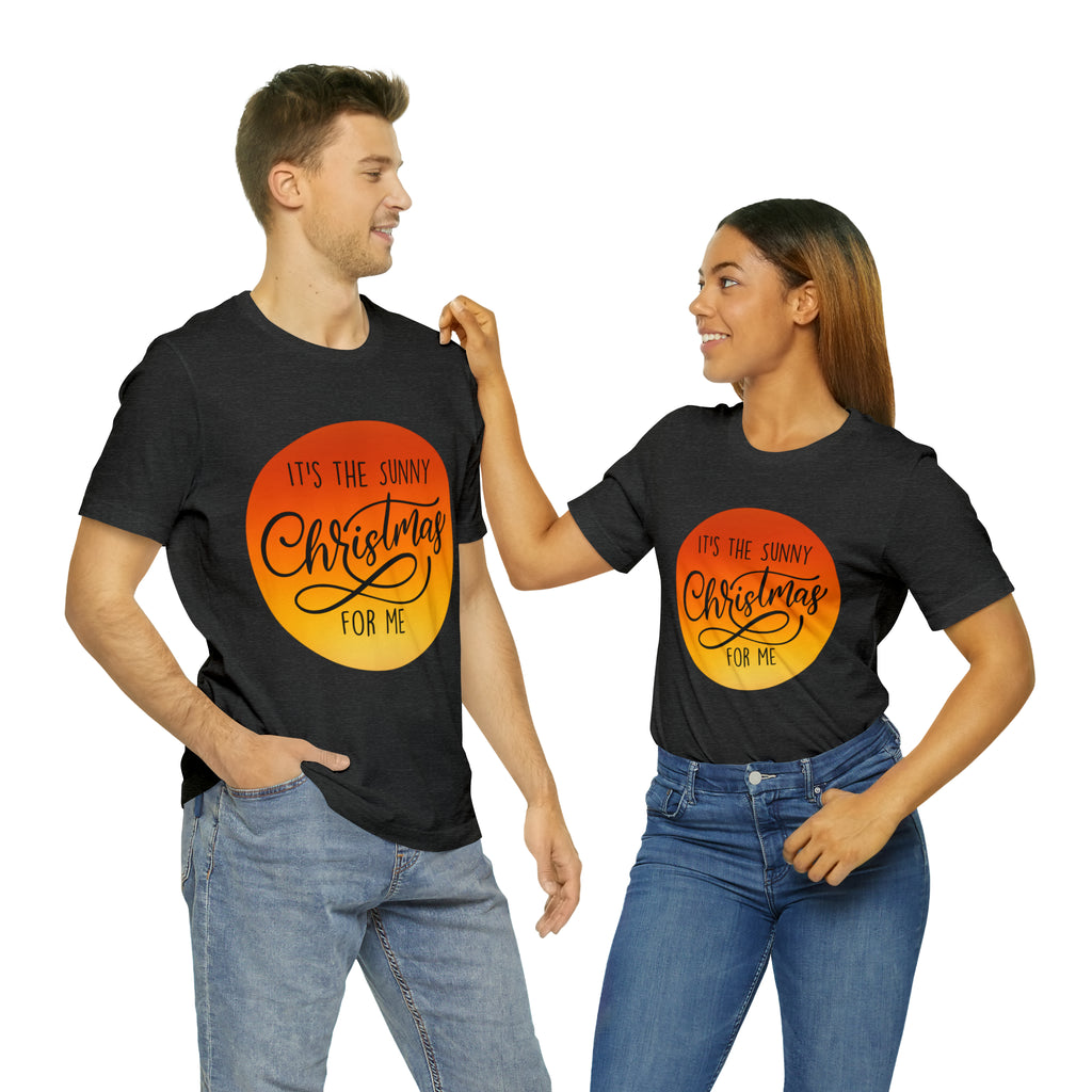 Christmas in July Orange Shirt | Christmas in July Statement T-Shirt