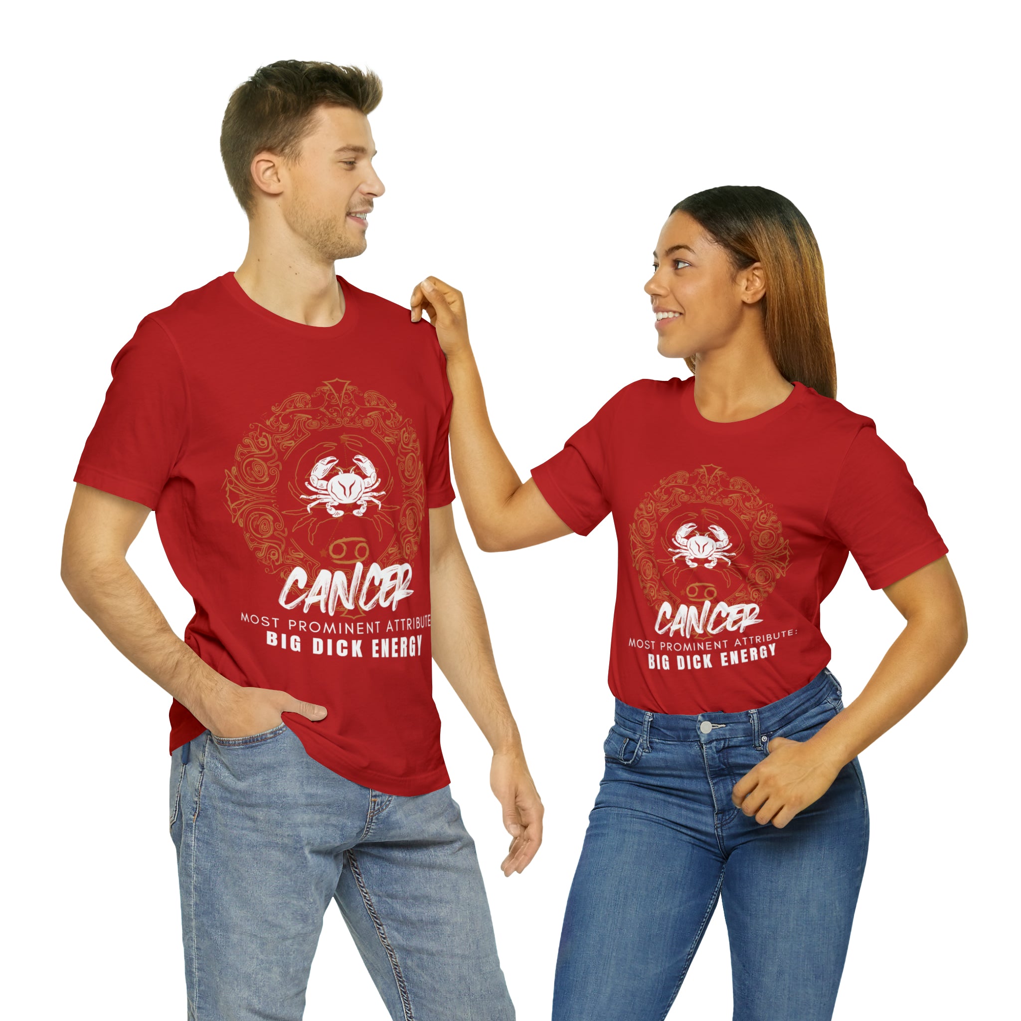 Cancer Zodiac Big Dick Energy Shirt | Zodiac Sign Statement T-Shirt