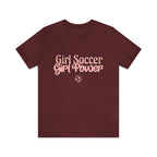 Girl Soccer Girl Power Shirt | Women Soccer T-Shirt