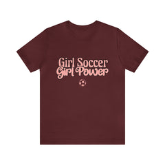 Girl Soccer Girl Power Shirt | Women Soccer T-Shirt