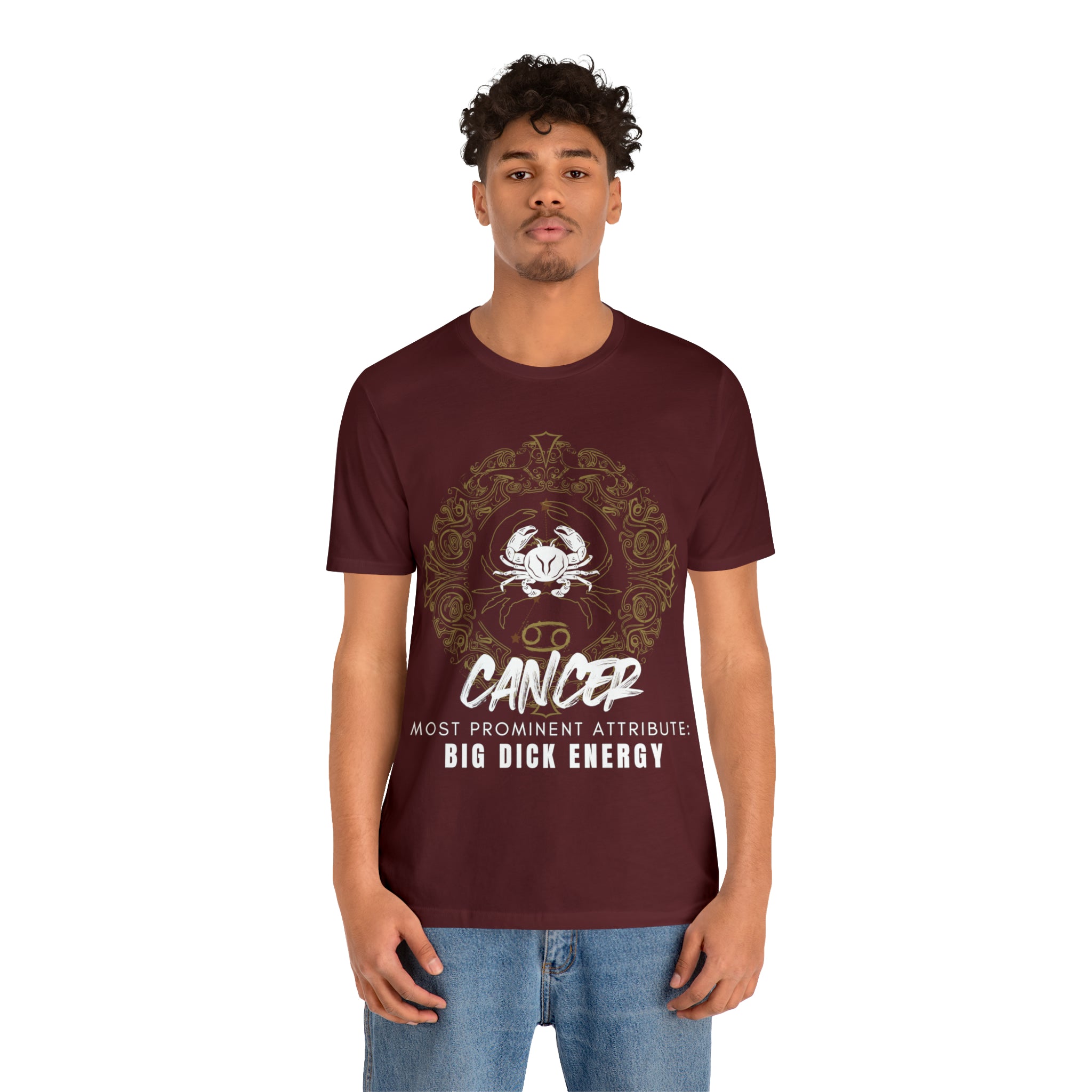 Cancer Zodiac Big Dick Energy Shirt | Zodiac Sign Statement T-Shirt