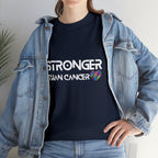 Stronger Than Cancer Shirt | Cancer Warrior Support Unisex T-Shirt