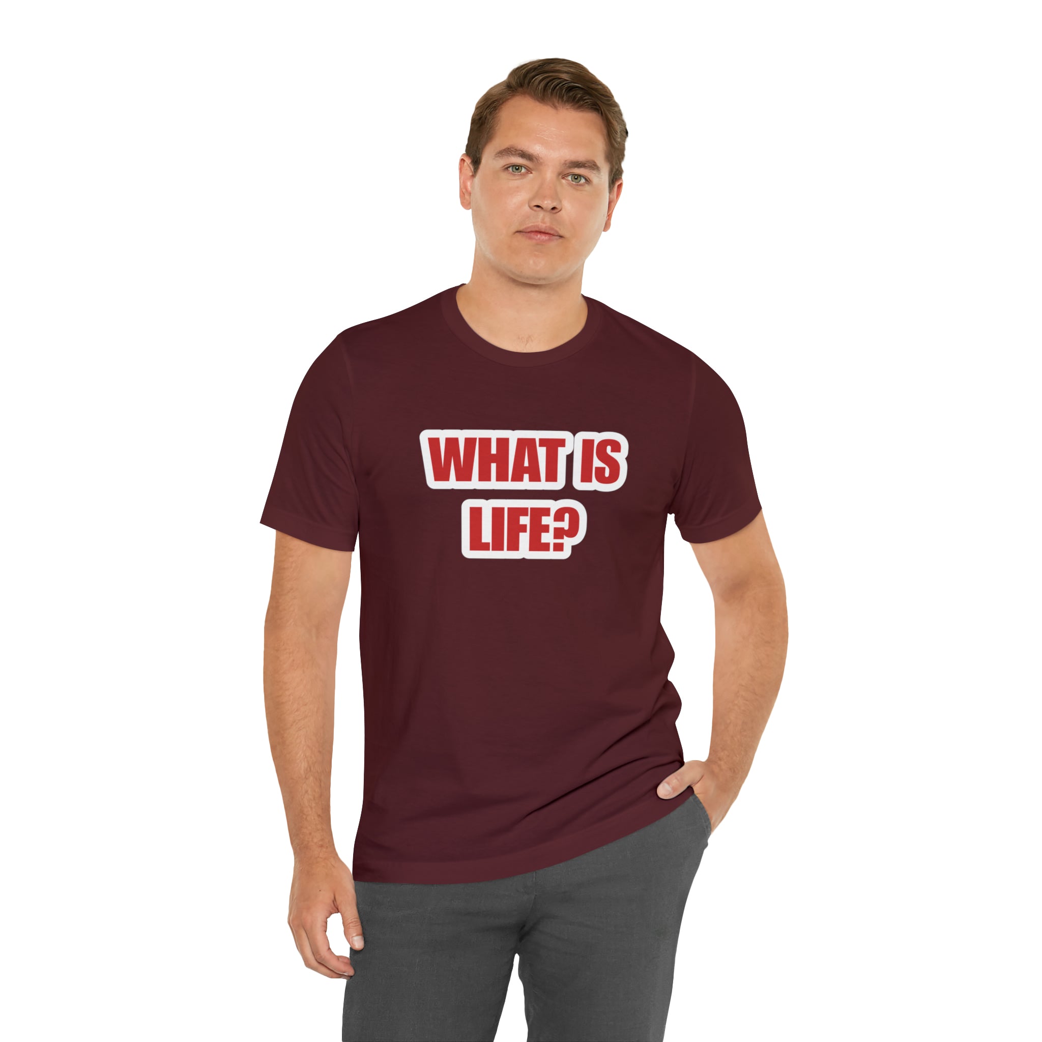 What Is Life? Existential Shirt | Ambiguous Existential Crisis T-Shirt