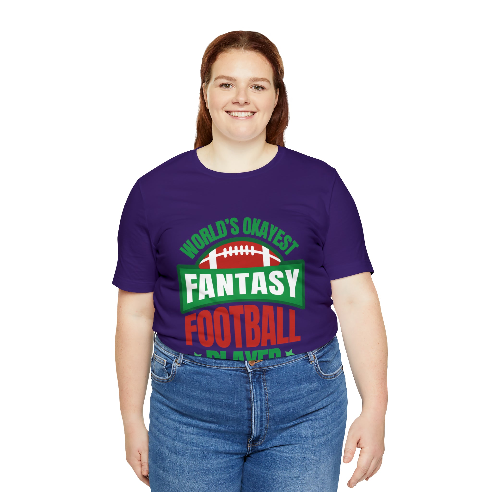 Okayest Fantasy Football Shirt | Funny Fantasy Football Unisex T-Shirt